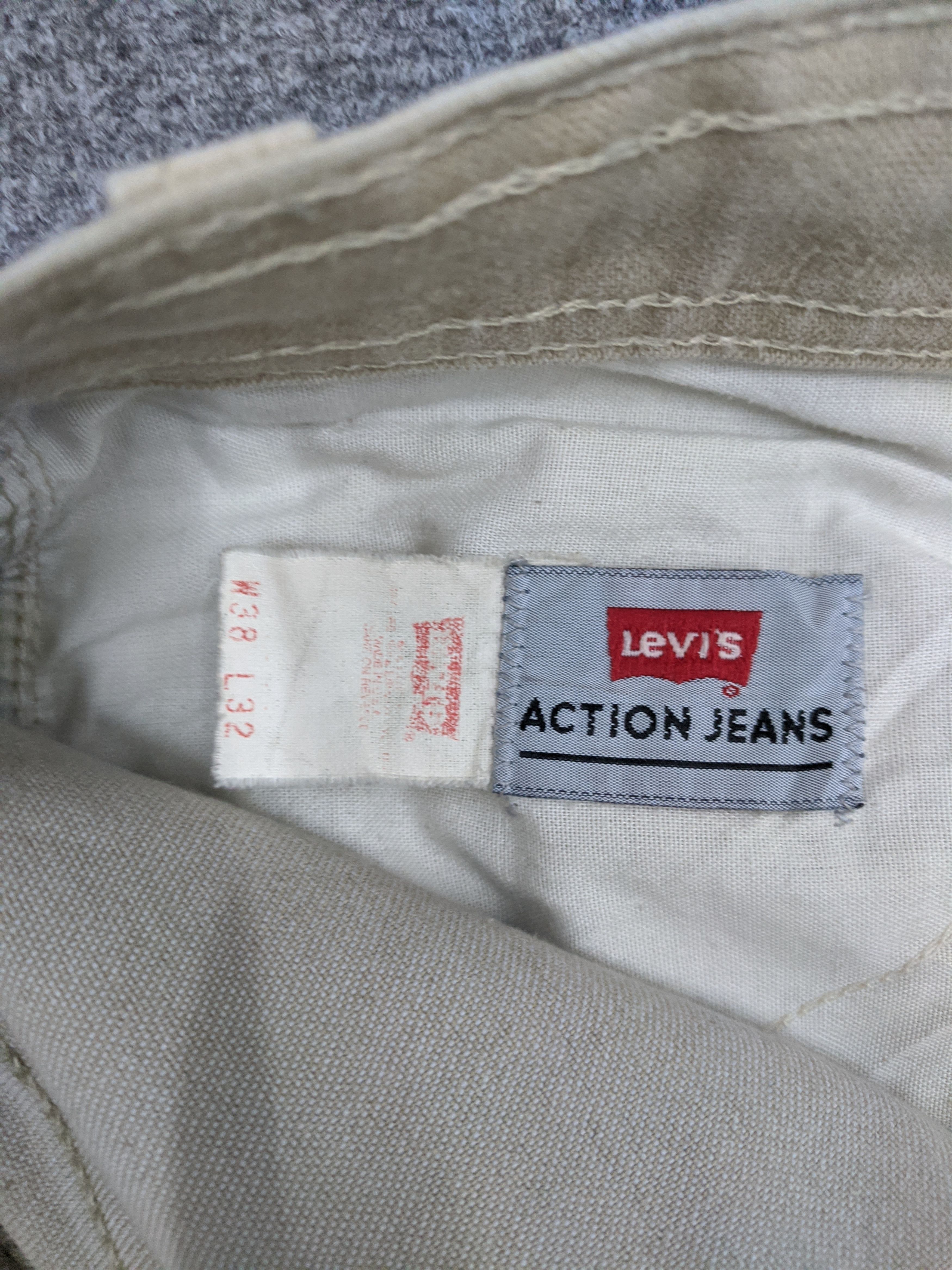 Levi's Vintage 90s Levis made in usa Jeans DP0887 Size US 37 - 6 Thumbnail