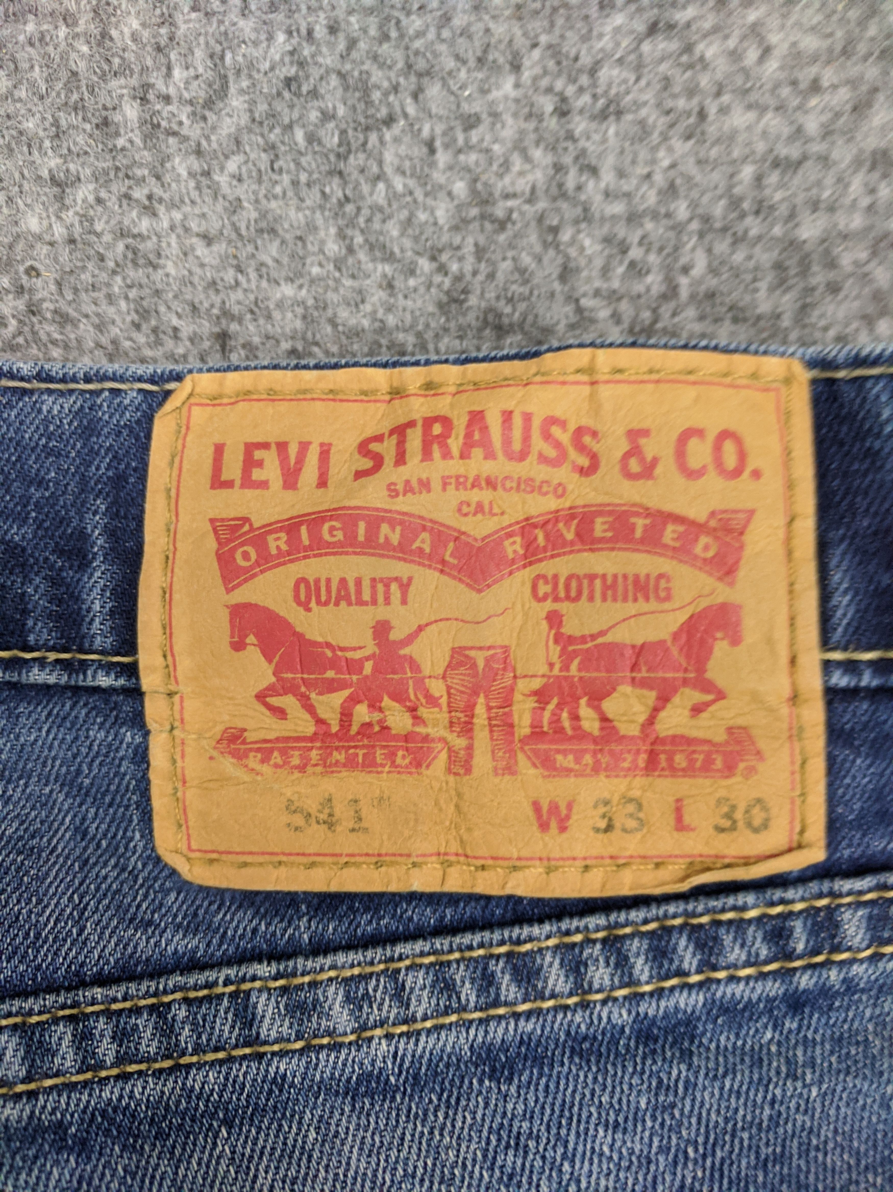 Levi's Vintage Levis 541 Jeans DP0889 Size US 35 - 5 Thumbnail