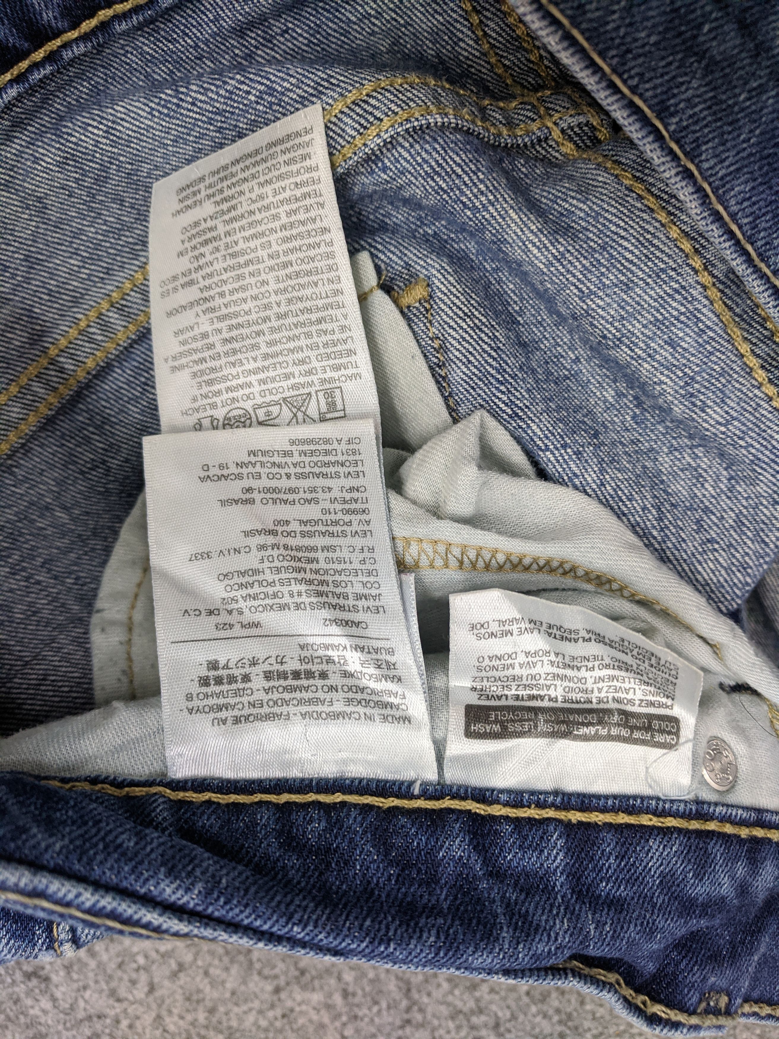 Levi's Vintage Levis 541 Jeans DP0889 Size US 35 - 7 Thumbnail