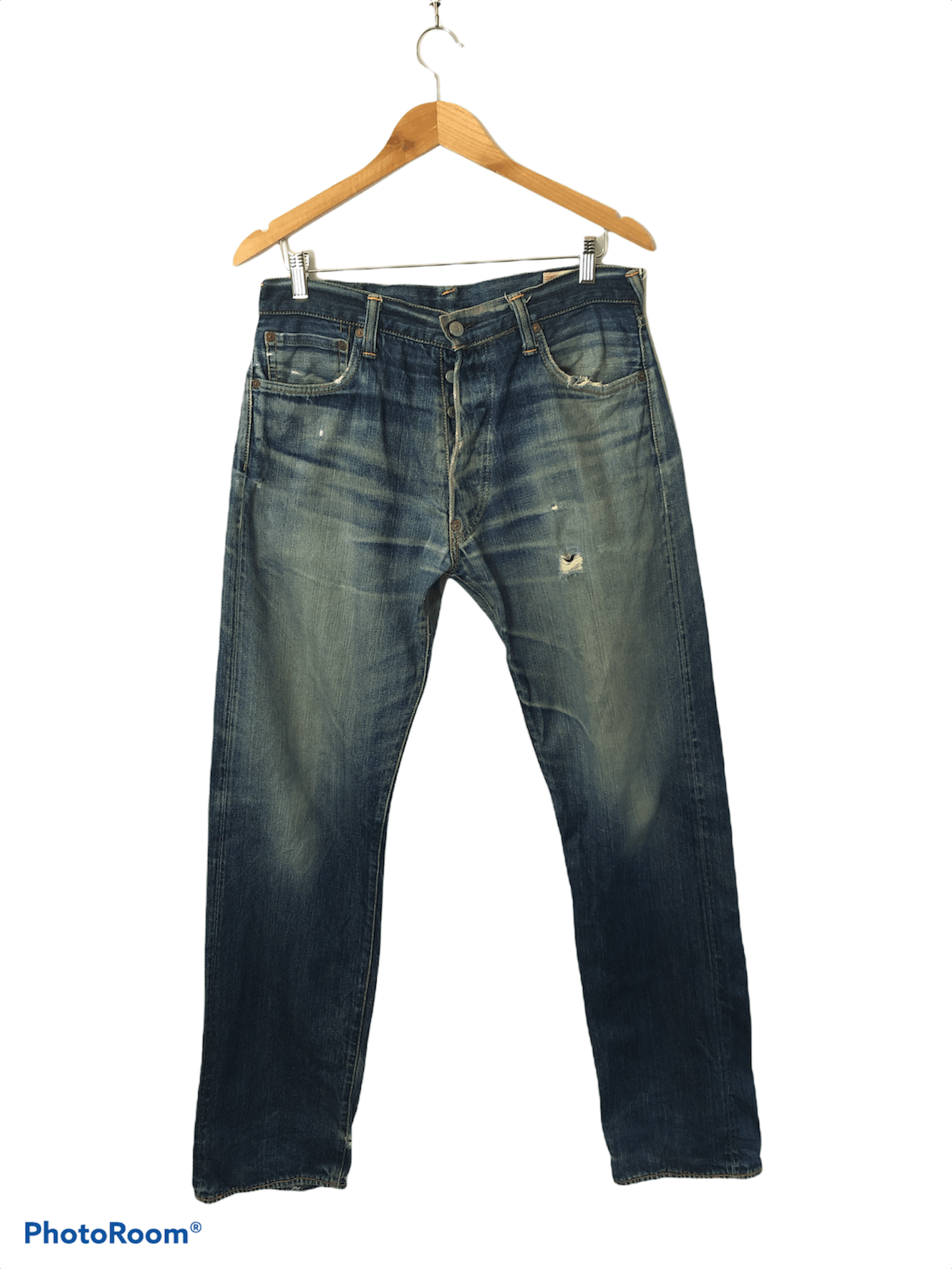 Evisu Evisu Selvedge Denim Pants Size US 33 - 2 Thumbnail