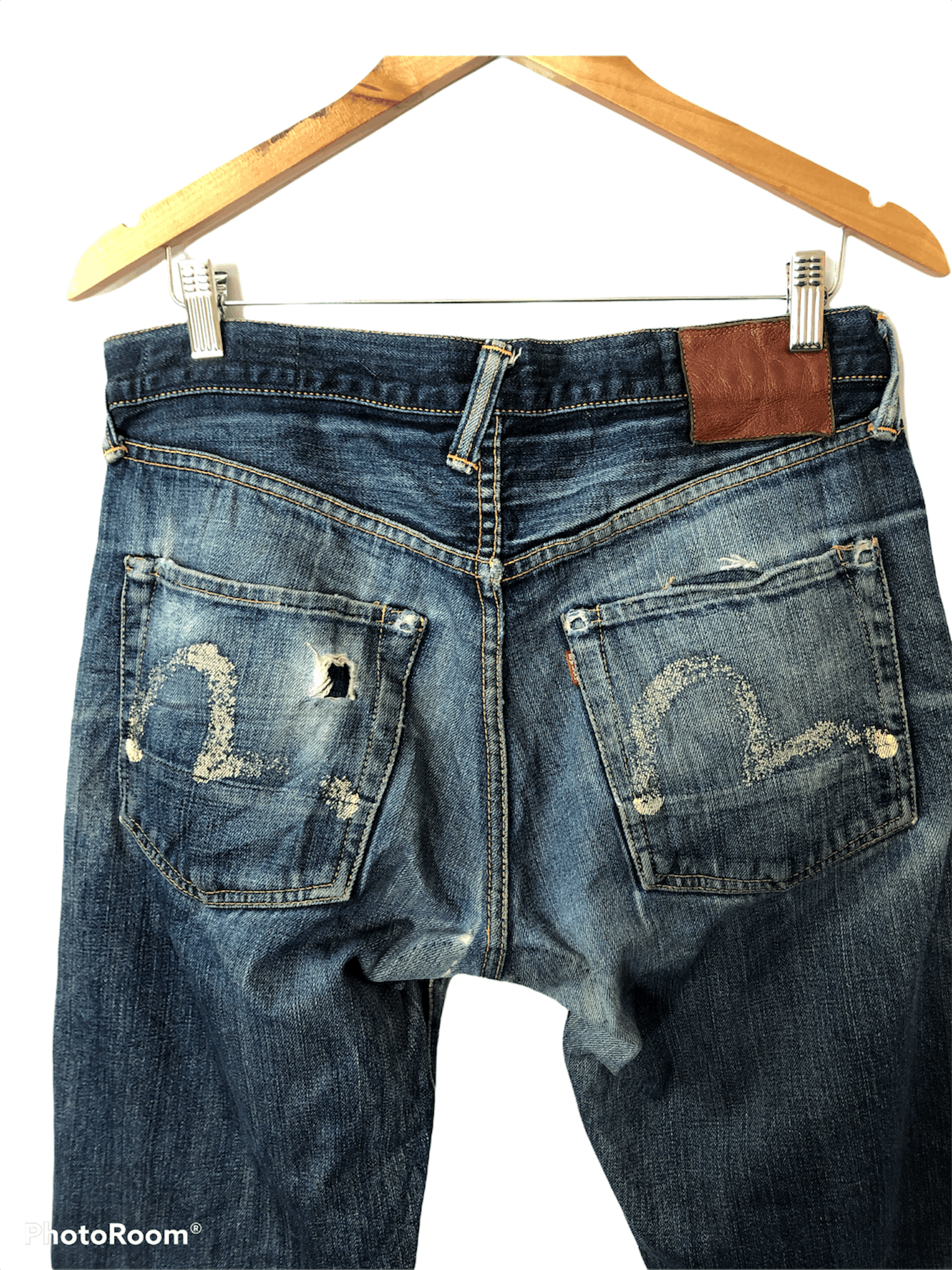 Evisu Evisu Selvedge Denim Pants Size US 33 - 6 Thumbnail