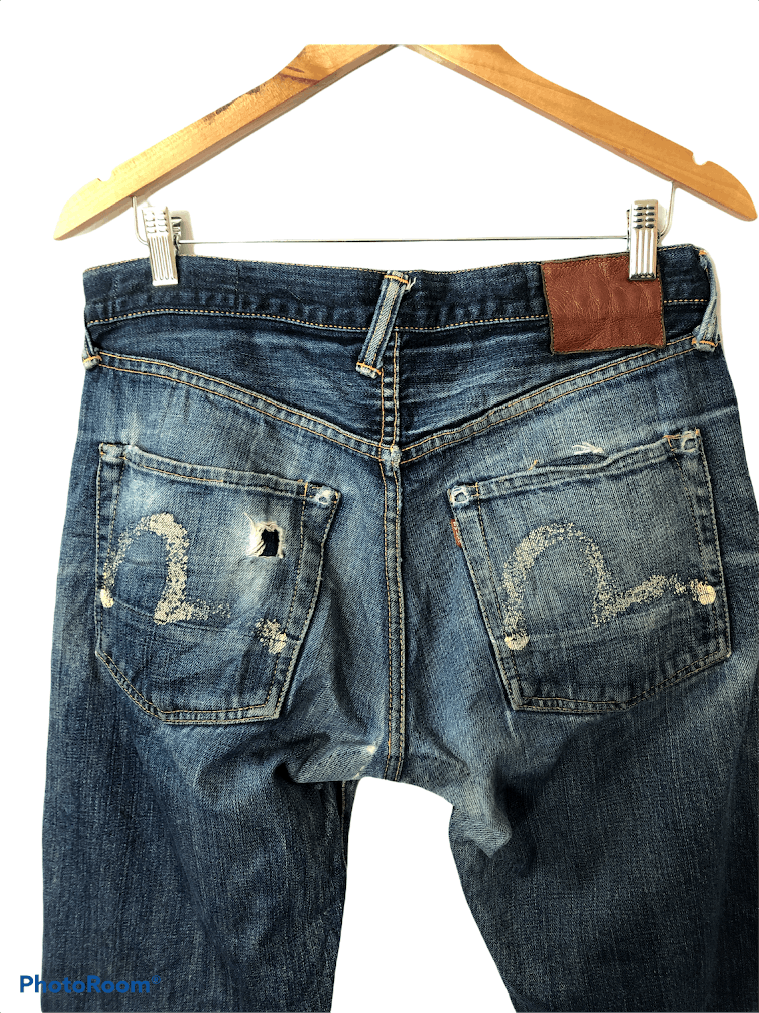 Evisu Evisu Selvedge Denim Pants Size US 33 - 8 Thumbnail