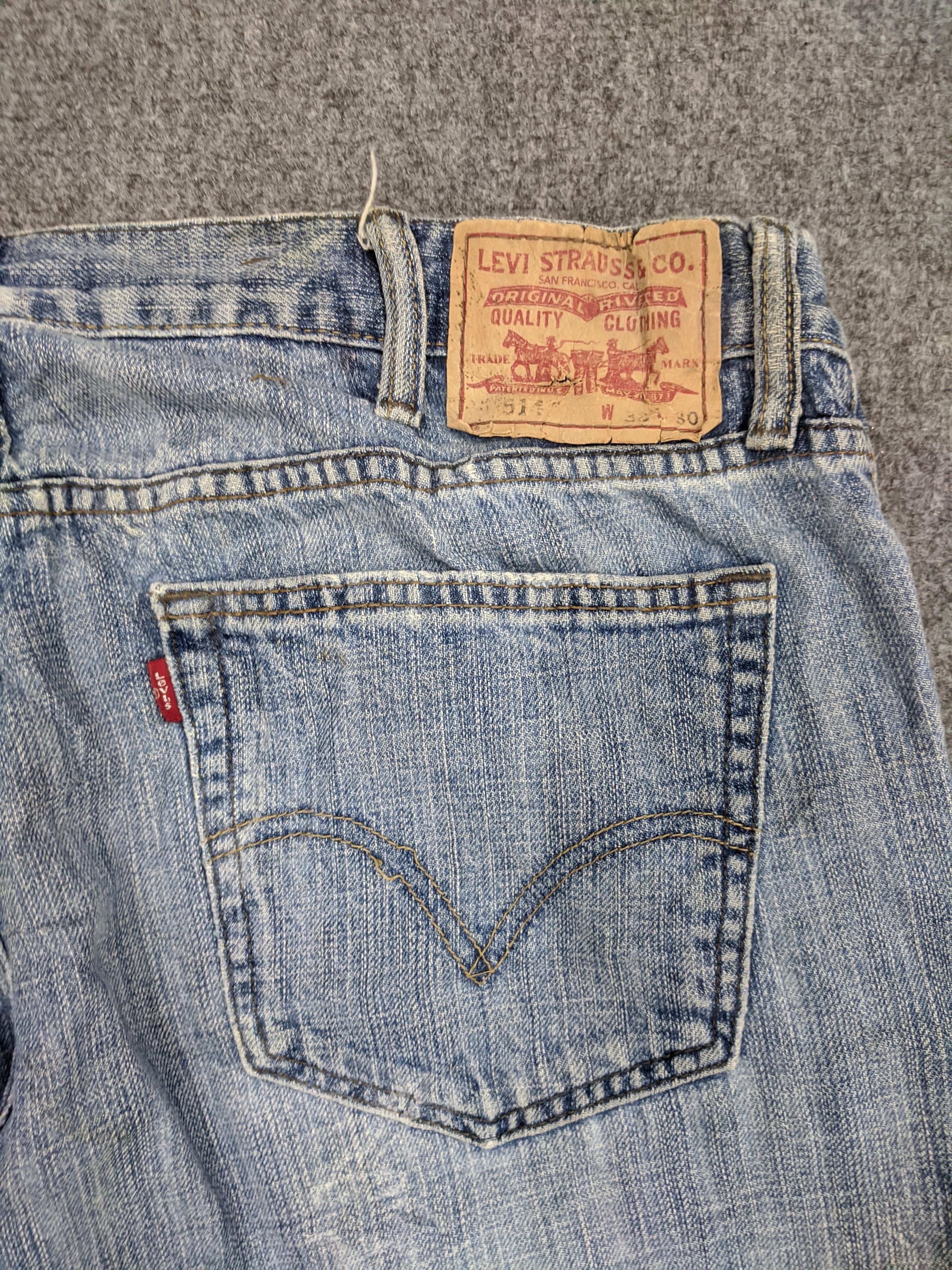 Levi's Vintage Levis 514 Jeans DP0894 Size US 39 - 12 Thumbnail