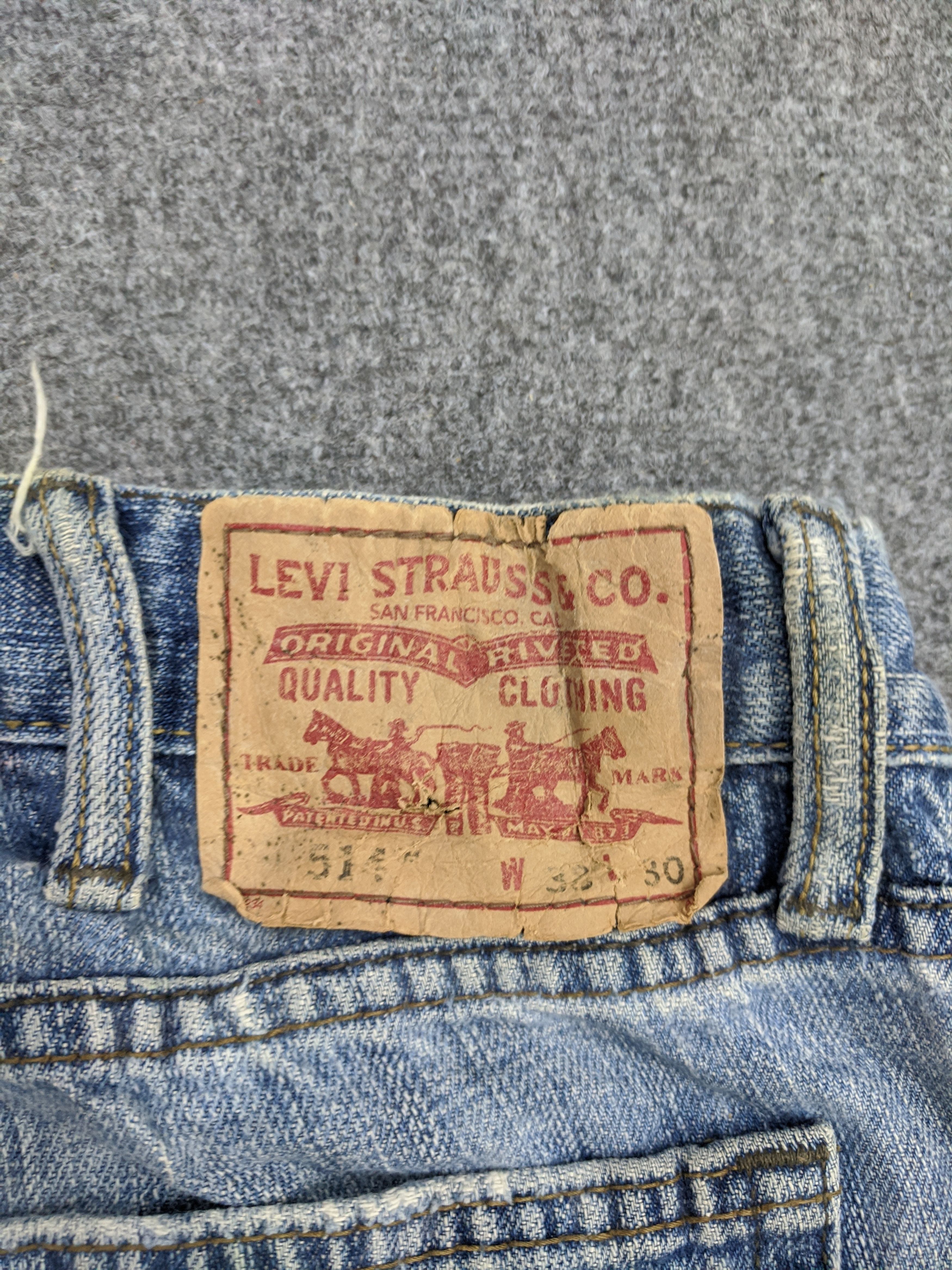 Levi's Vintage Levis 514 Jeans DP0894 Size US 39 - 5 Thumbnail