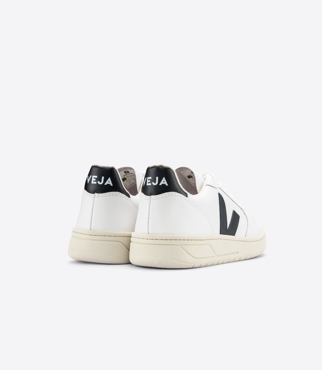 Veja VEJA V-10 White Black Sneakers VX020005 EUR 41 US 8 Size US 8 / EU 41 - 3 Thumbnail