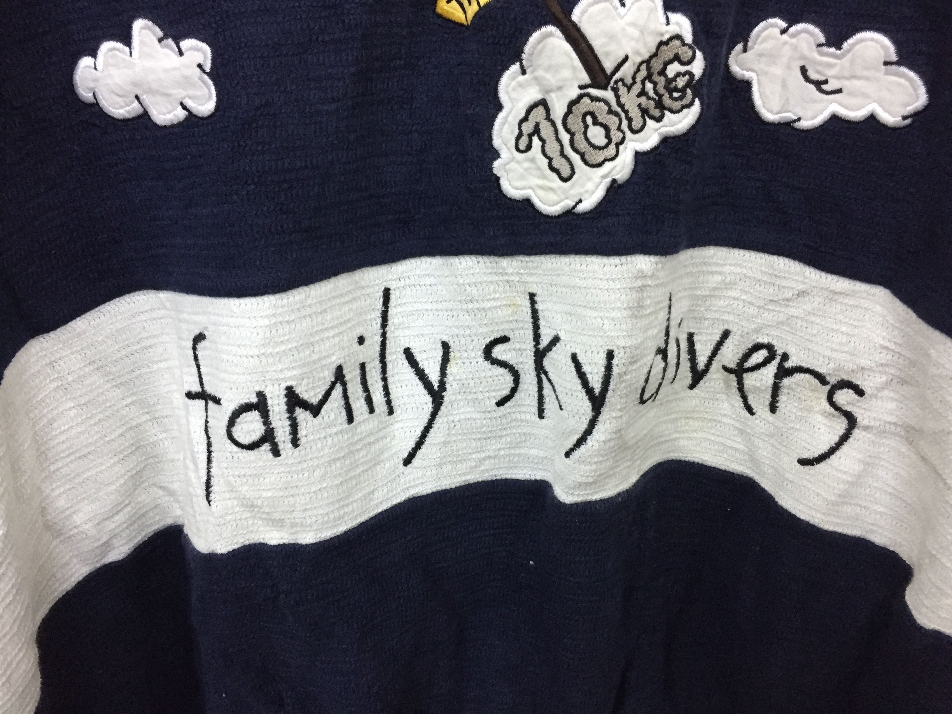 Jean Charles De Castelbajac Vtg Castelbajac Sport embroidered Family Sky Divers Size US M / EU 48-50 / 2 - 6 Thumbnail