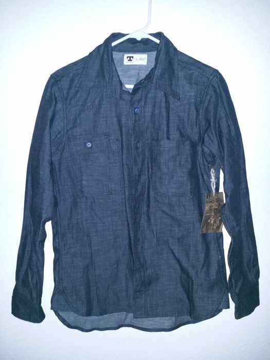 Tellason 7.5 oz Topper Denim Shirt | Grailed