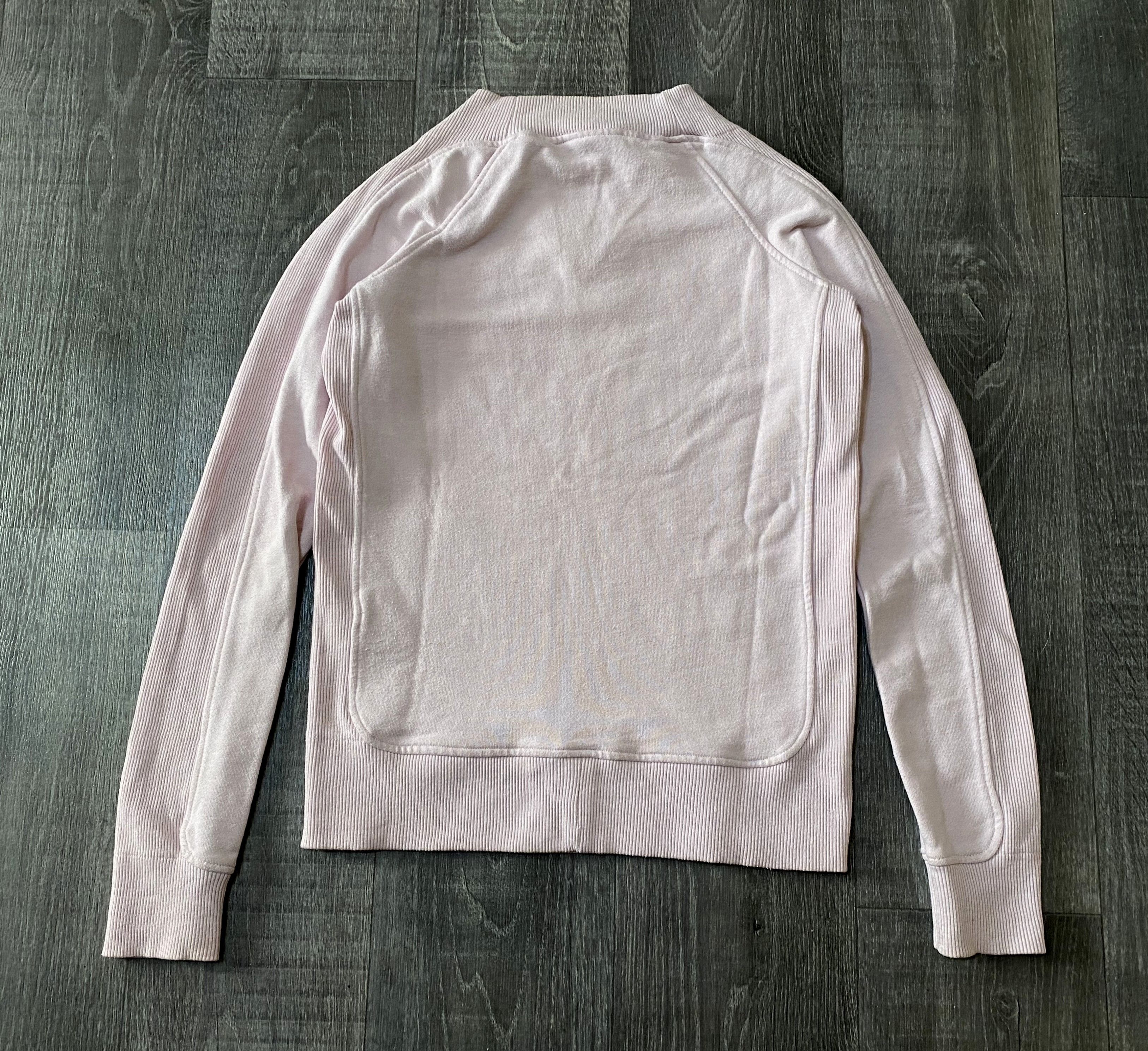 Dolce & Gabbana Dolce Gabbana D&G Pink Cotton Sweatshirt Leather Metal Logo Size US XS / EU 42 / 0 - 3 Thumbnail