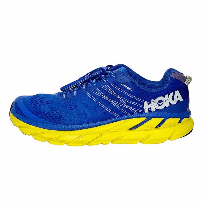 Hoka One One Hoka One One Clifton 6 Special Edition Yellow Sole Sneaker ...