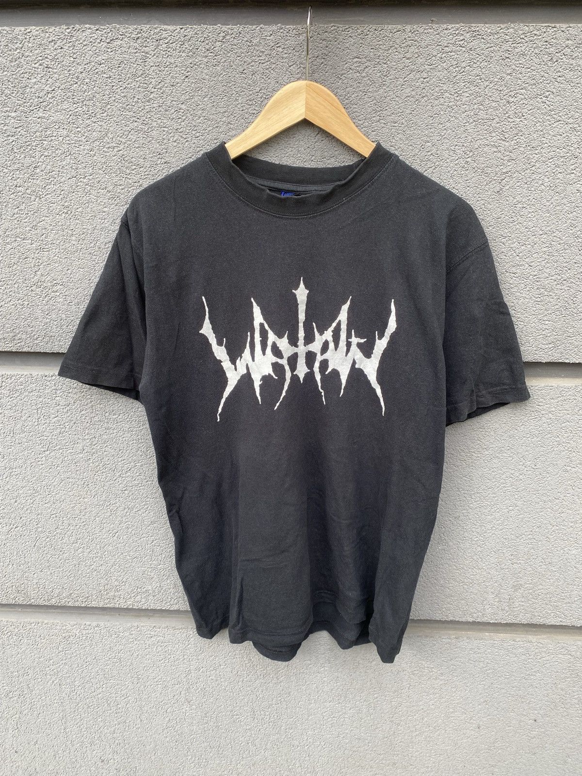 Vintage Watain 90s Logo Vintage T-shirt Metal | Grailed