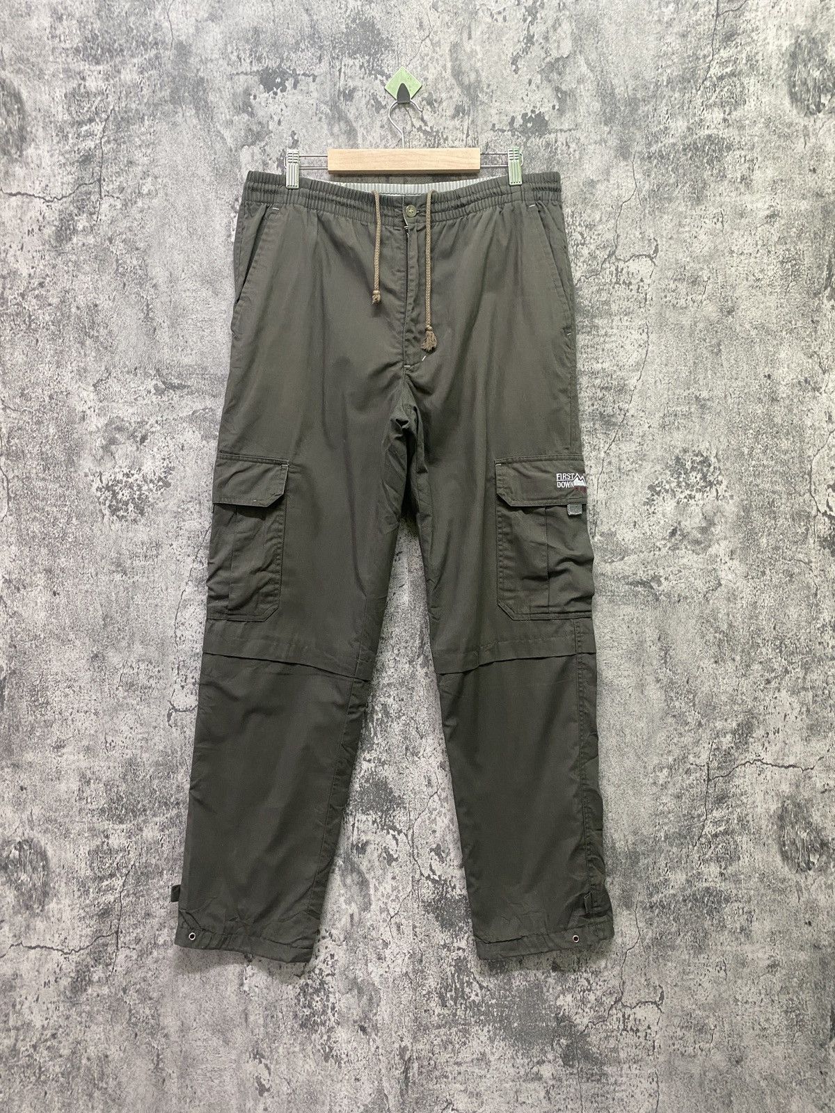 First MFG Co. FIRST DOWN Hiking/ Outdoor Cargo Pant Multipocket Pants Size US 32 / EU 48 - 1 Thumbnail