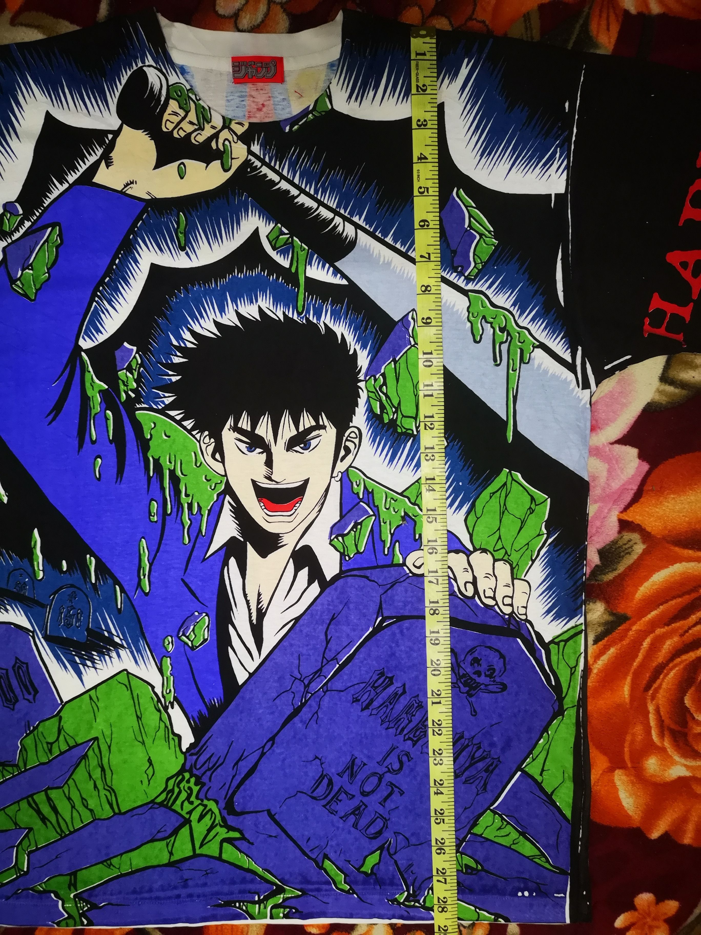 Anime 🔥Rare🔥90s Vintage Japan Anima HARELUYA OVERPRINT Size US M / EU 48-50 / 2 - 14 Thumbnail