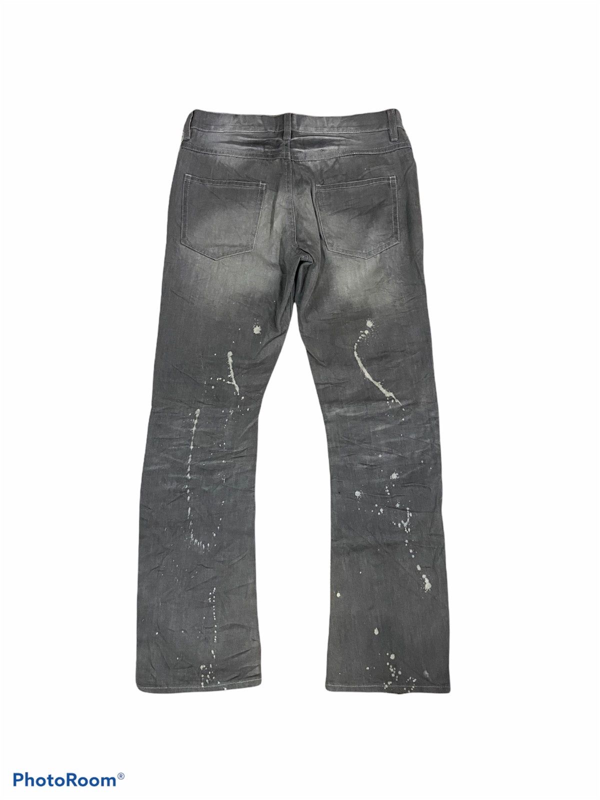 Japanese Brand × Vintage Japanese Schussel Denim Distressed Punk Style Jeans Size US 30 / EU 46 - 5 Thumbnail