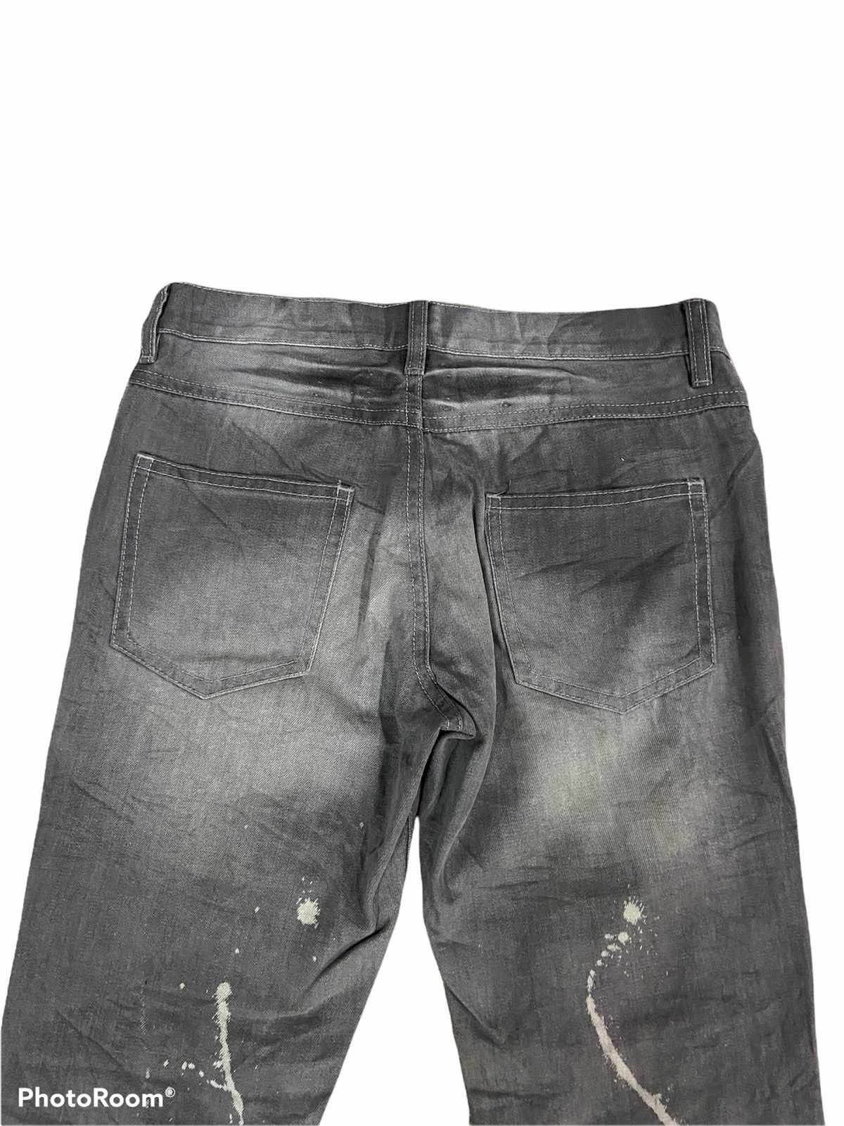 Japanese Brand × Vintage Japanese Schussel Denim Distressed Punk Style Jeans Size US 30 / EU 46 - 7 Thumbnail