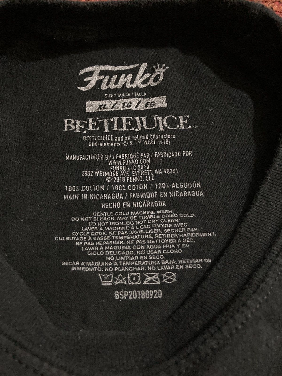 Other Beetlejuice Tim Burton Movie Tee Size US L / EU 52-54 / 3 - 3 Thumbnail