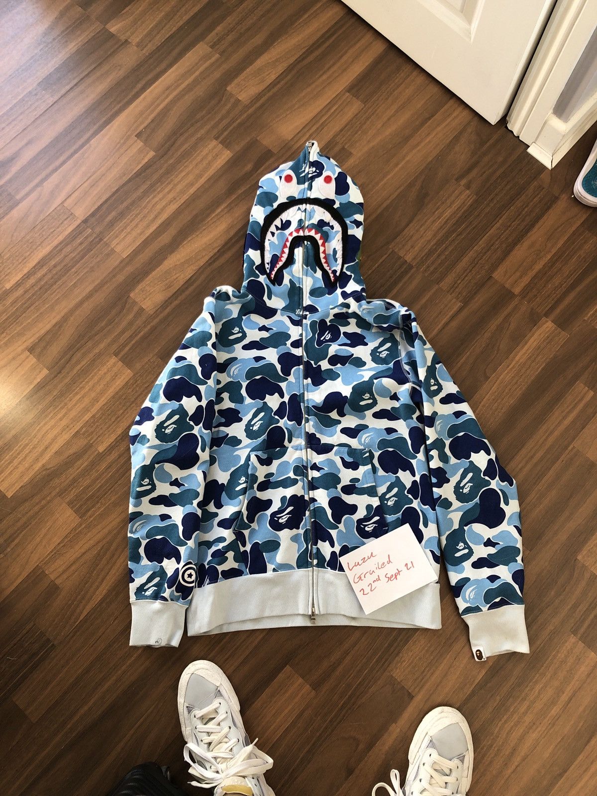 Bape best sale hoodie grailed