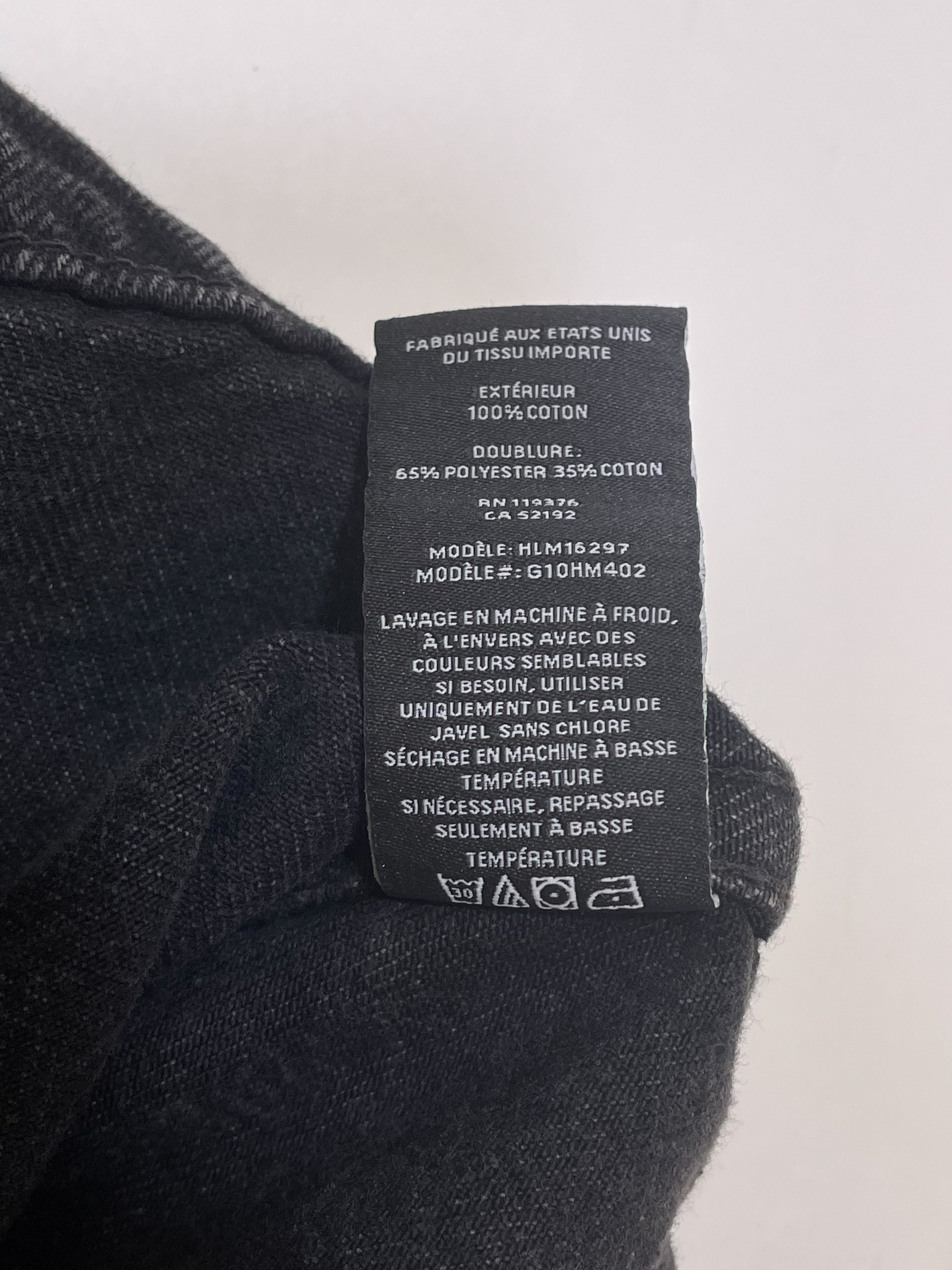 Helmut Lang ⚡️QUICK SALE⚡️Helmut Lang Black Distressed Denim Jacket Size US L / EU 52-54 / 3 - 5 Thumbnail