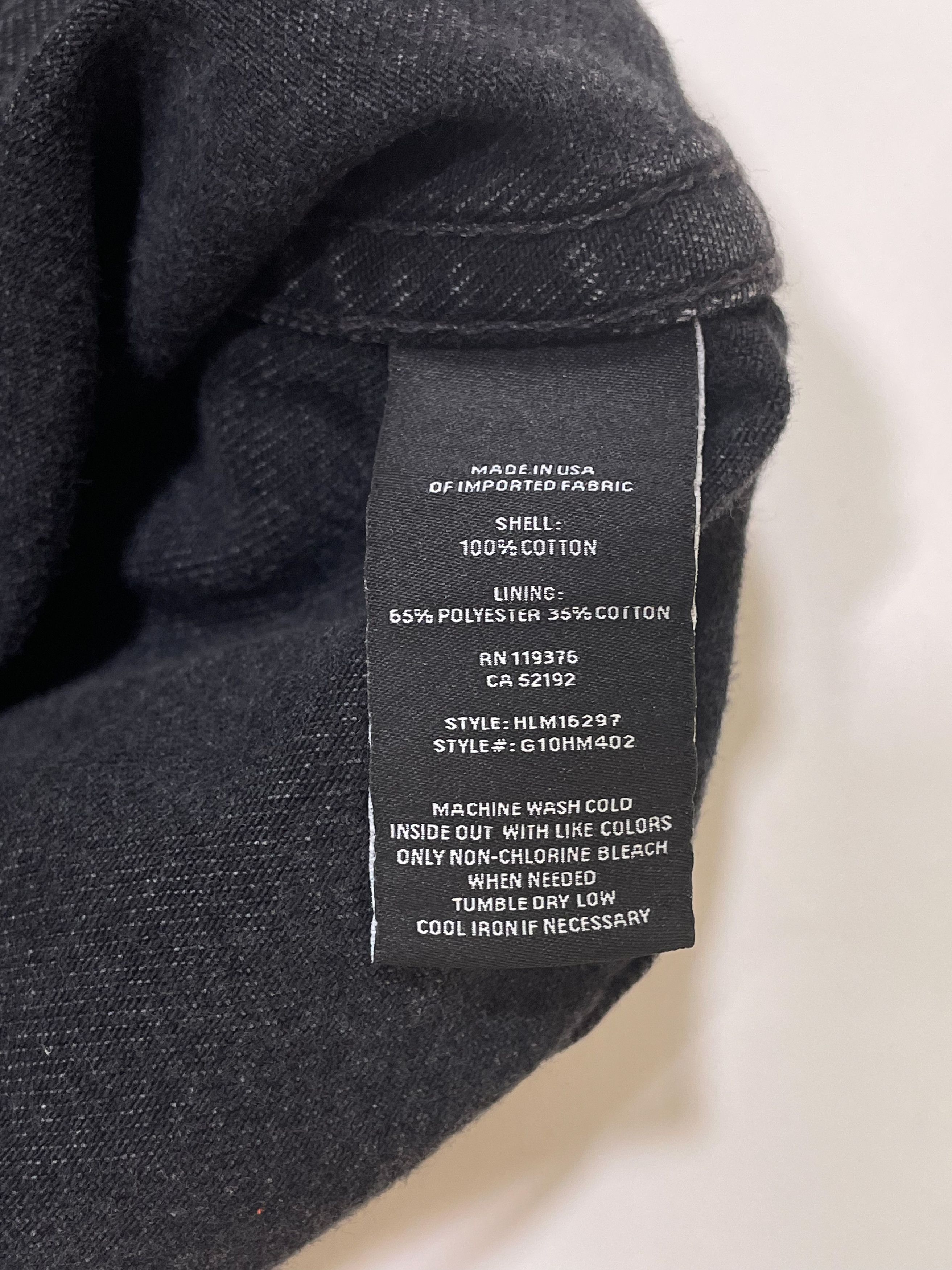 Helmut Lang ⚡️QUICK SALE⚡️Helmut Lang Black Distressed Denim Jacket Size US L / EU 52-54 / 3 - 4 Thumbnail