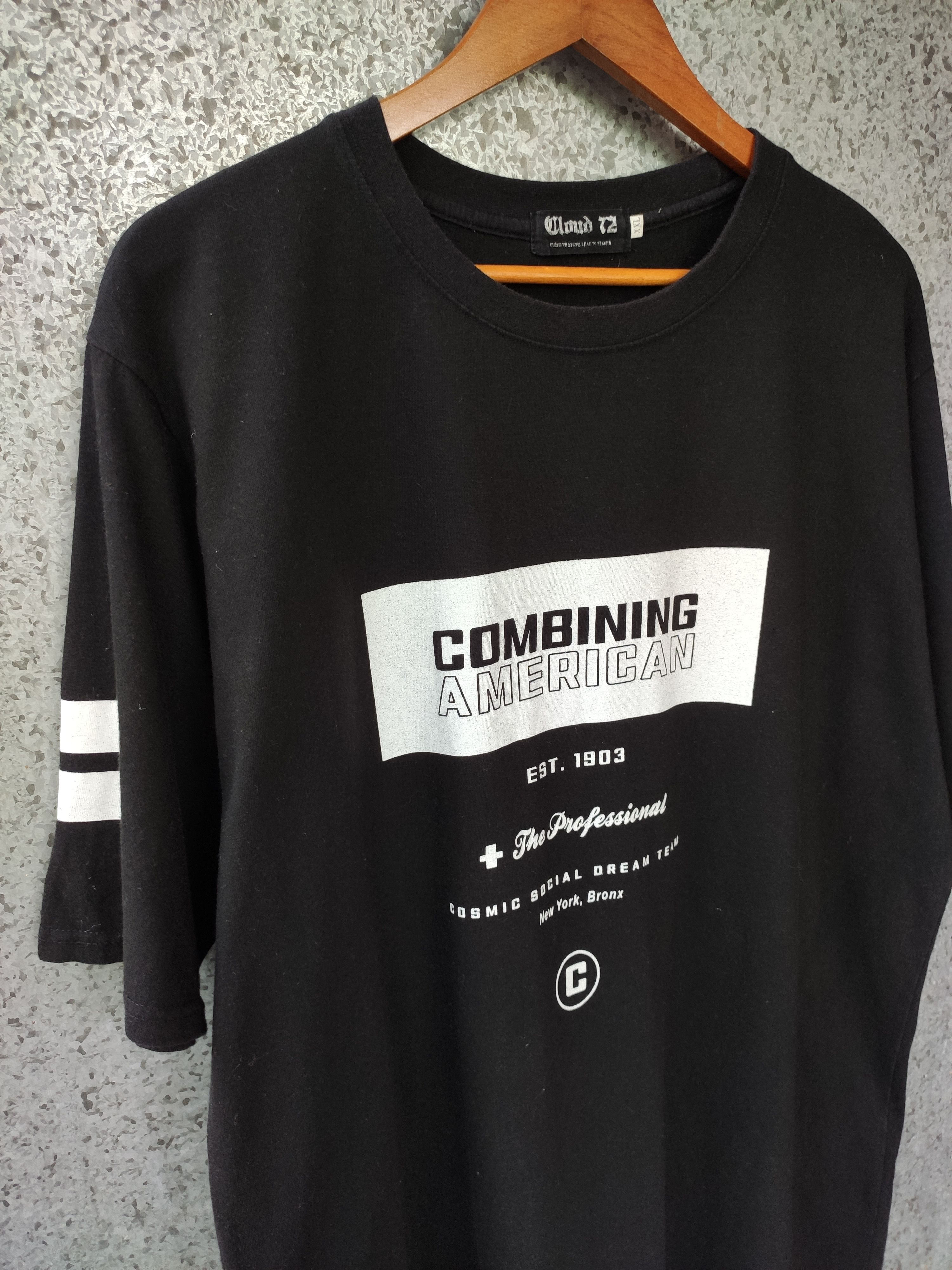 Japanese Brand Cloud 76 t shirt Size US XL / EU 56 / 4 - 2 Thumbnail