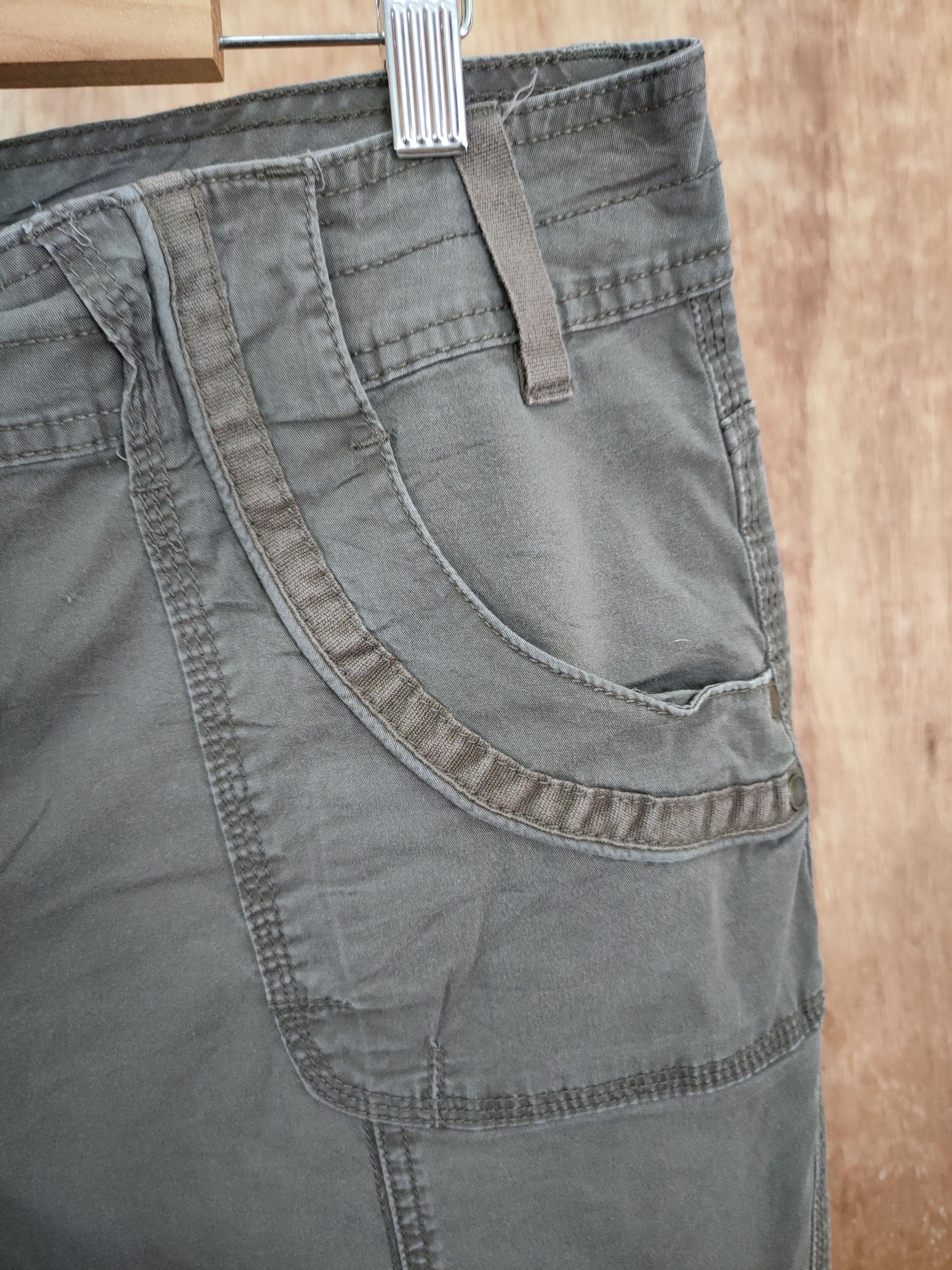 Japanese Brand × Vintage DLL Maurices multi pocket cropped cargo pants #985 Size 34" / US 12 / IT 48 - 5 Thumbnail