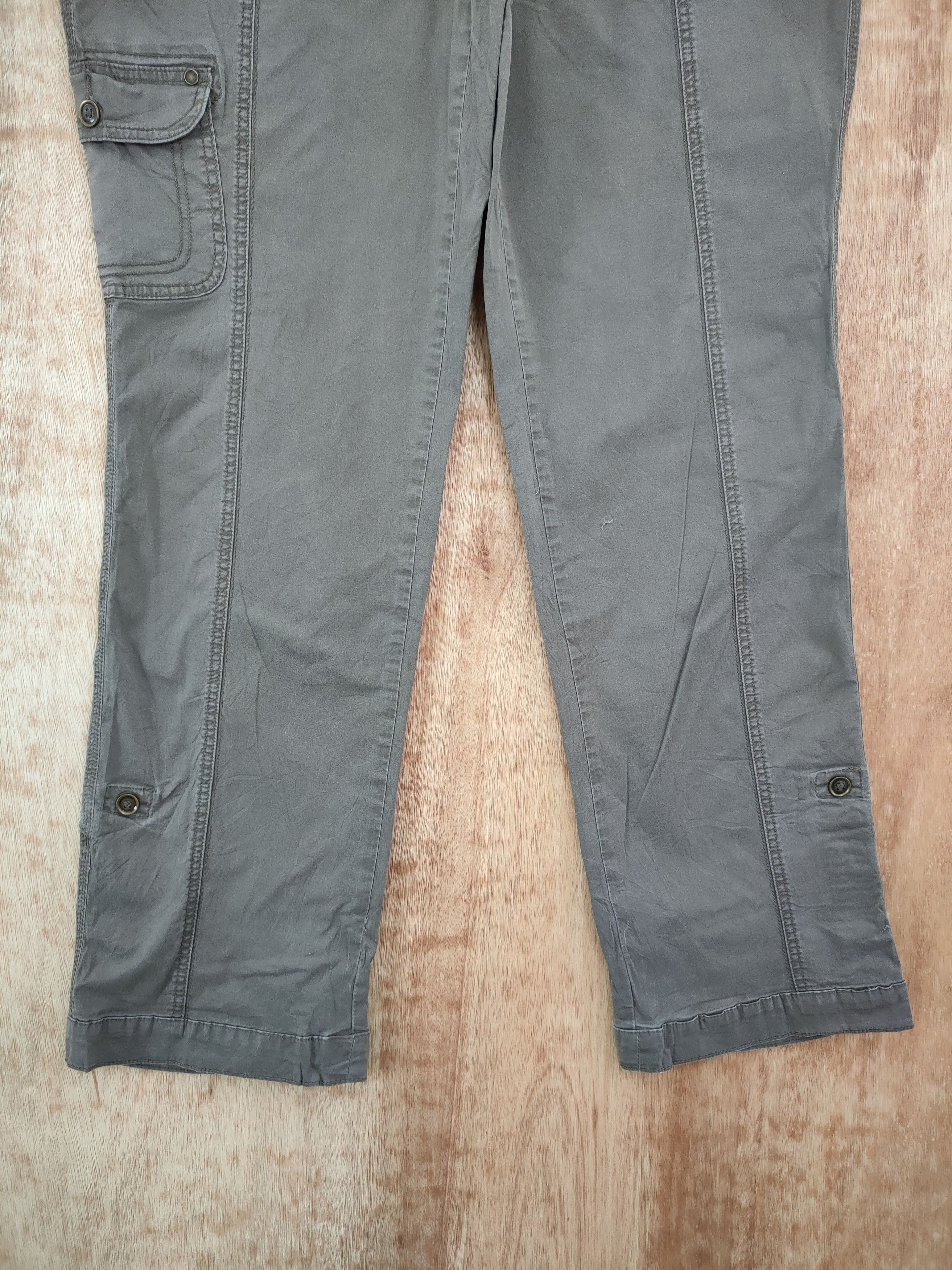 Japanese Brand × Vintage DLL Maurices multi pocket cropped cargo pants #985 Size 34" / US 12 / IT 48 - 2 Thumbnail