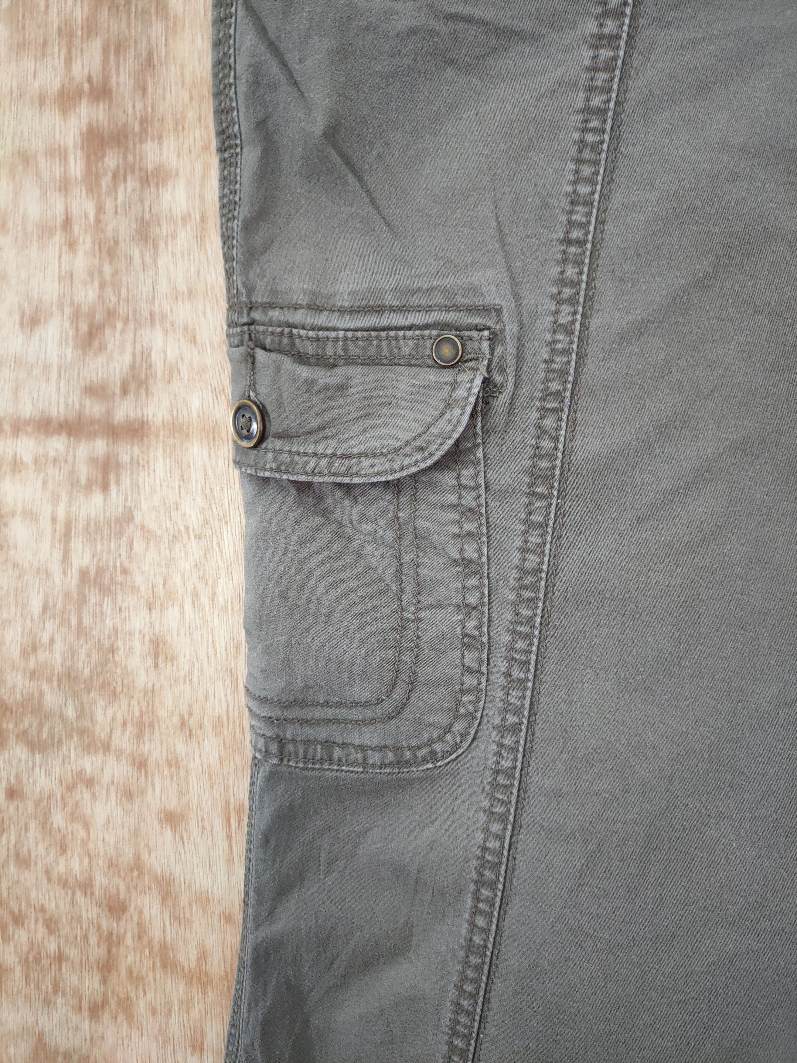 Japanese Brand × Vintage DLL Maurices multi pocket cropped cargo pants #985 Size 34" / US 12 / IT 48 - 4 Thumbnail