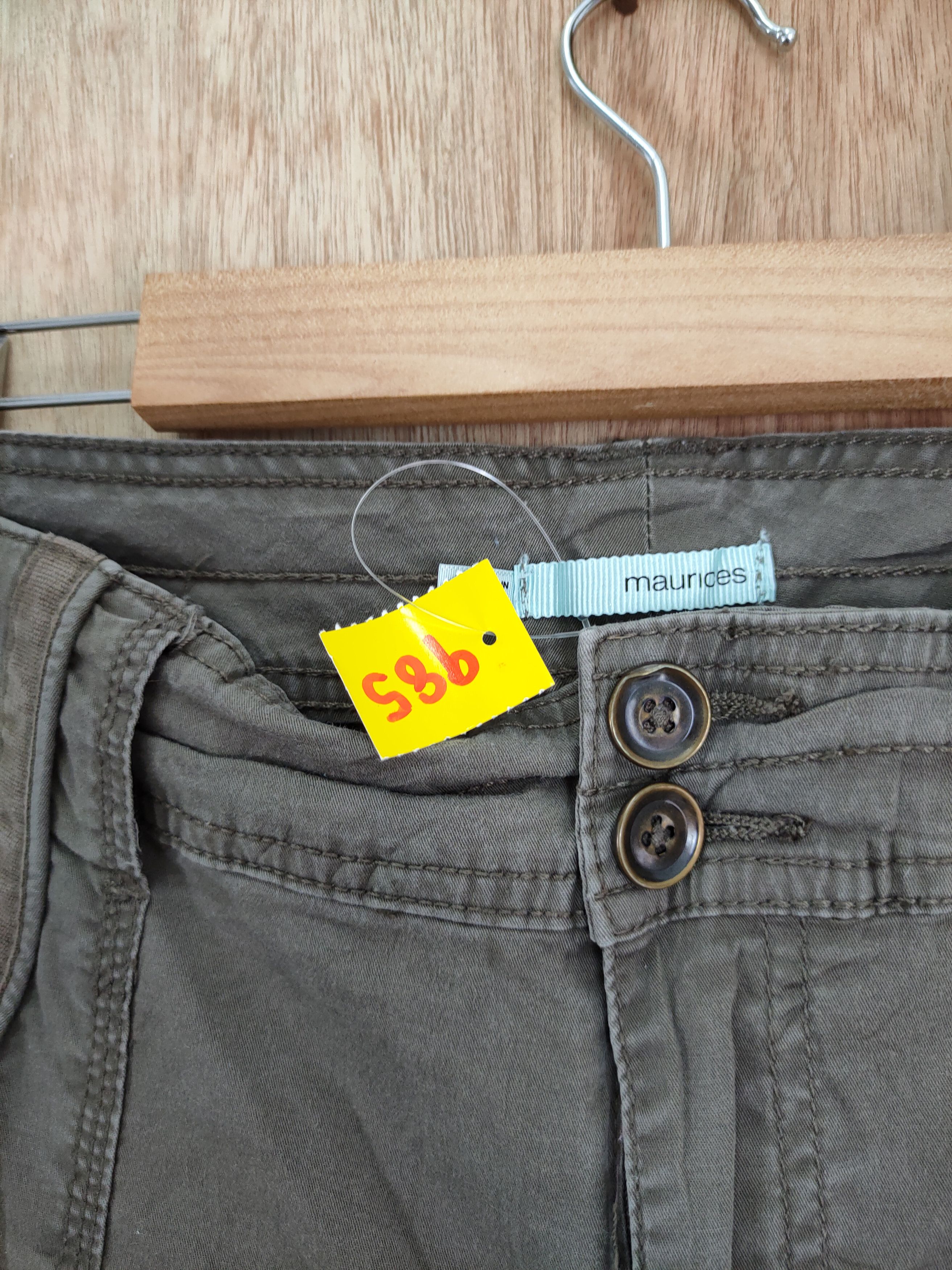 Japanese Brand × Vintage DLL Maurices multi pocket cropped cargo pants #985 Size 34" / US 12 / IT 48 - 6 Thumbnail
