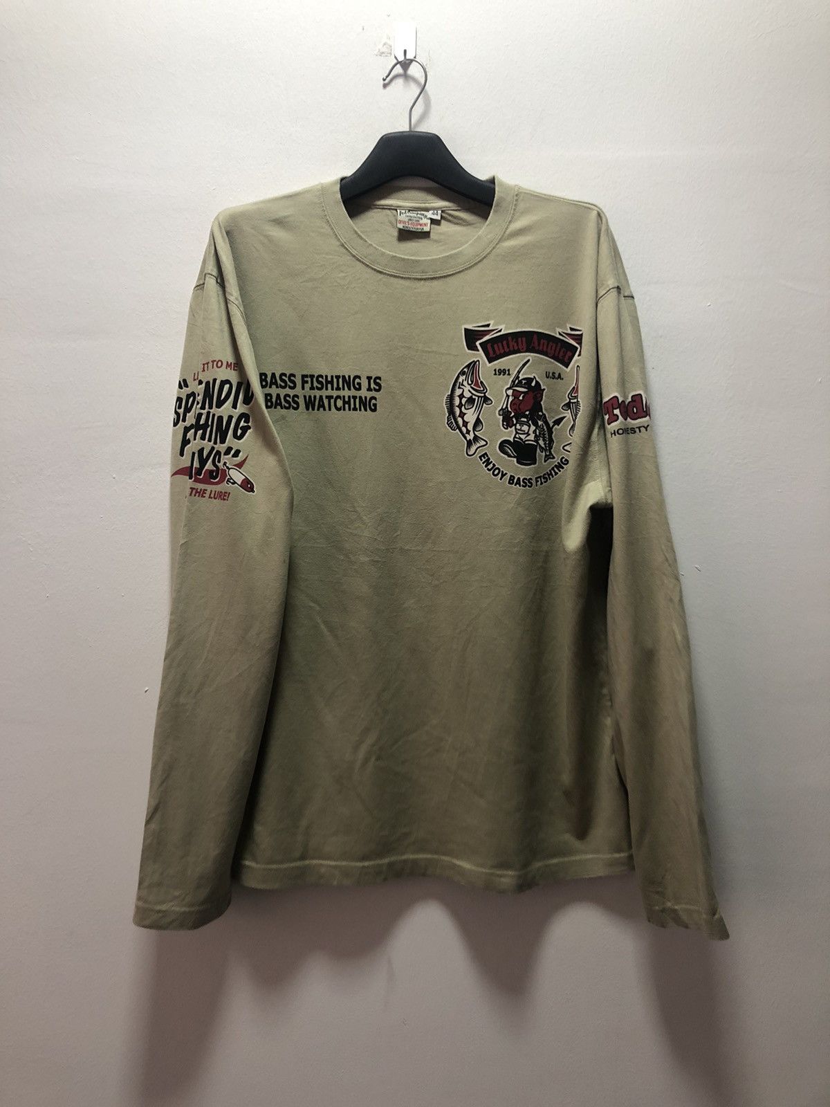 Tedman TEDMAN T Shirt Longsleeve Ted Company Lucky Angler Fishing Size US XL / EU 56 / 4 - 2 Thumbnail
