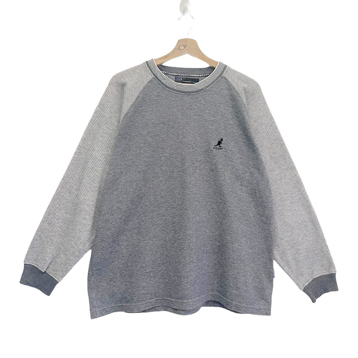 Kangol Vintage Kangol Sports Small Logo Crewneck Longsleeve Size M Size US M / EU 48-50 / 2 - 1 Thumbnail