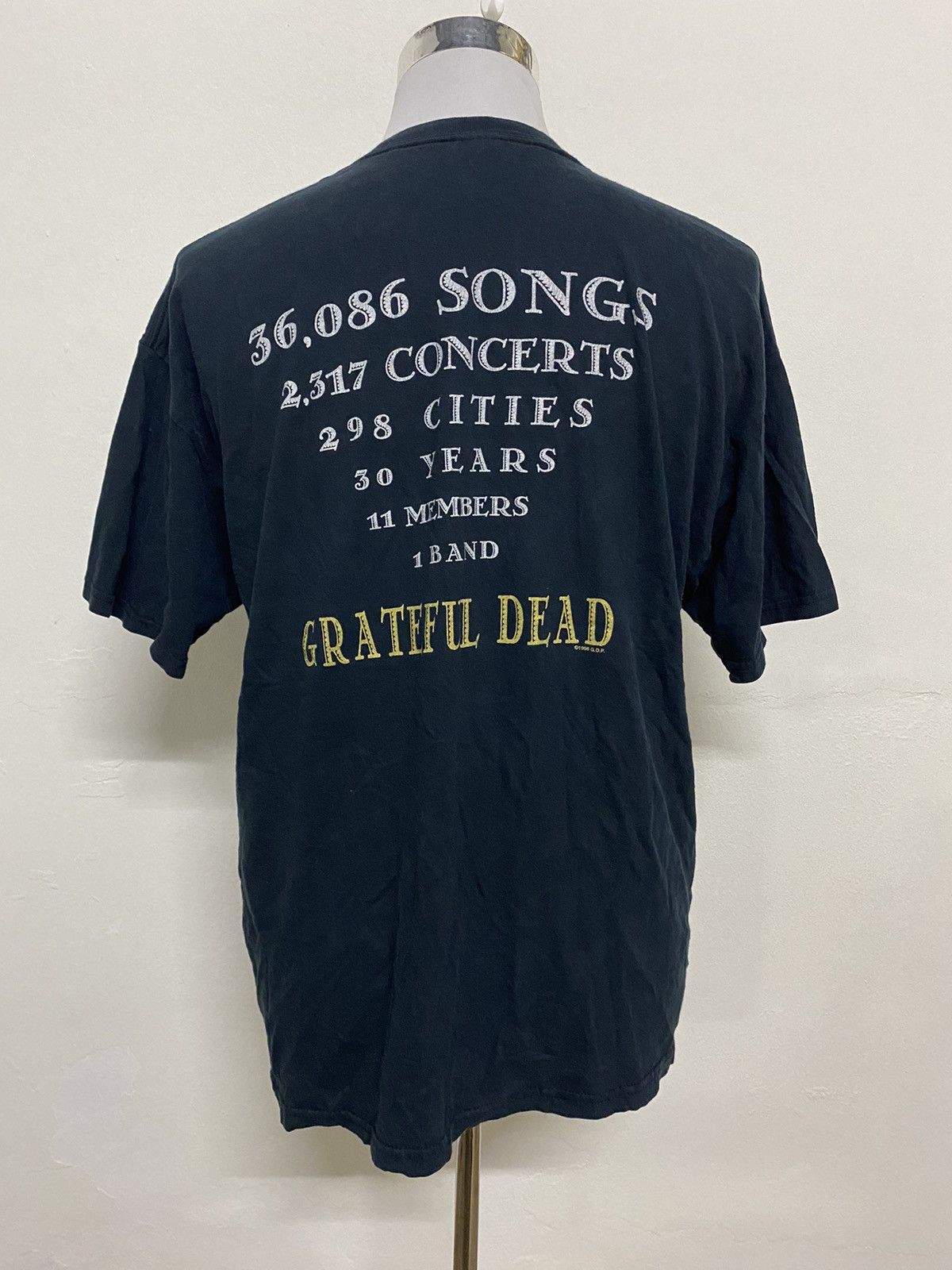 Band Tees × Grateful Dead × Vintage Vintage Grateful Dead Tshirt Size US XL / EU 56 / 4 - 2 Thumbnail