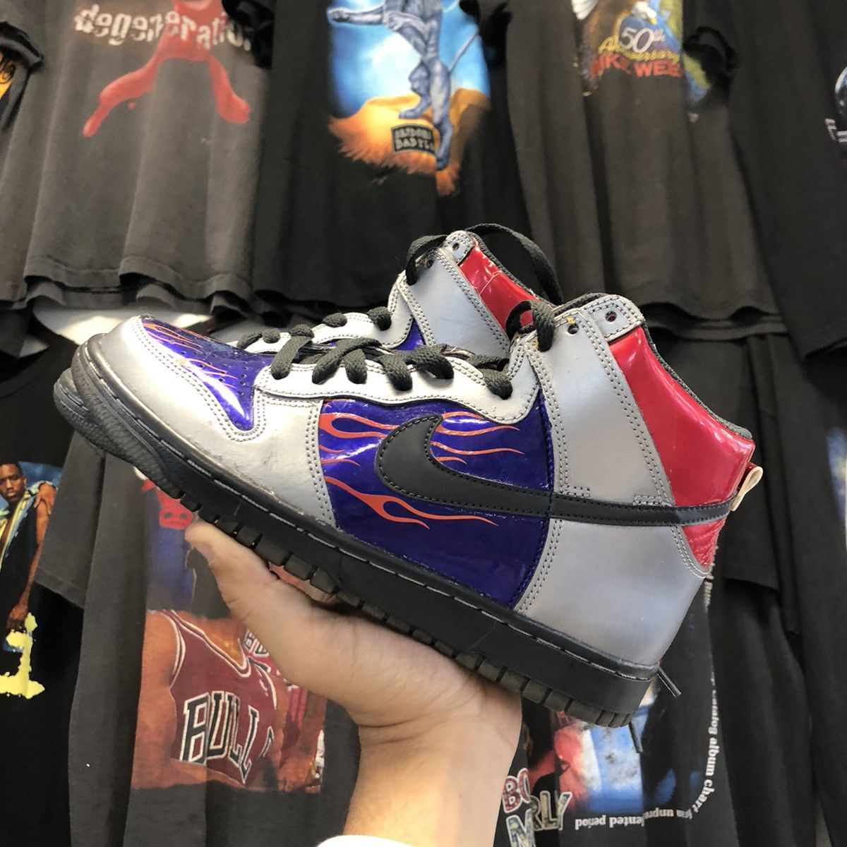 optimus prime nike dunks