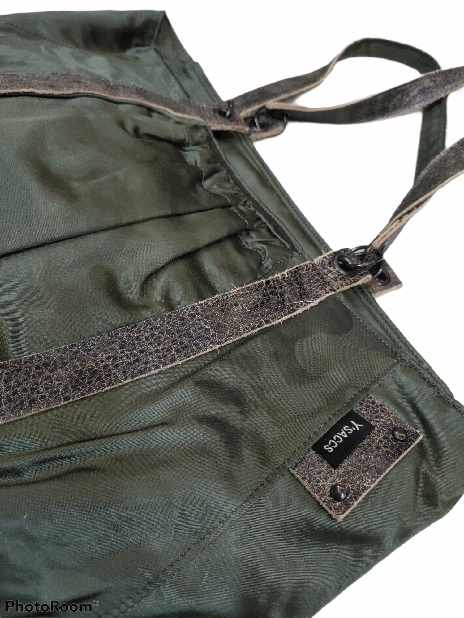 Yohji Yamamoto Y'SACCS YOHJI YAMAMOTO CAMO RAYON TOTE BAG Size ONE SIZE - 8 Thumbnail