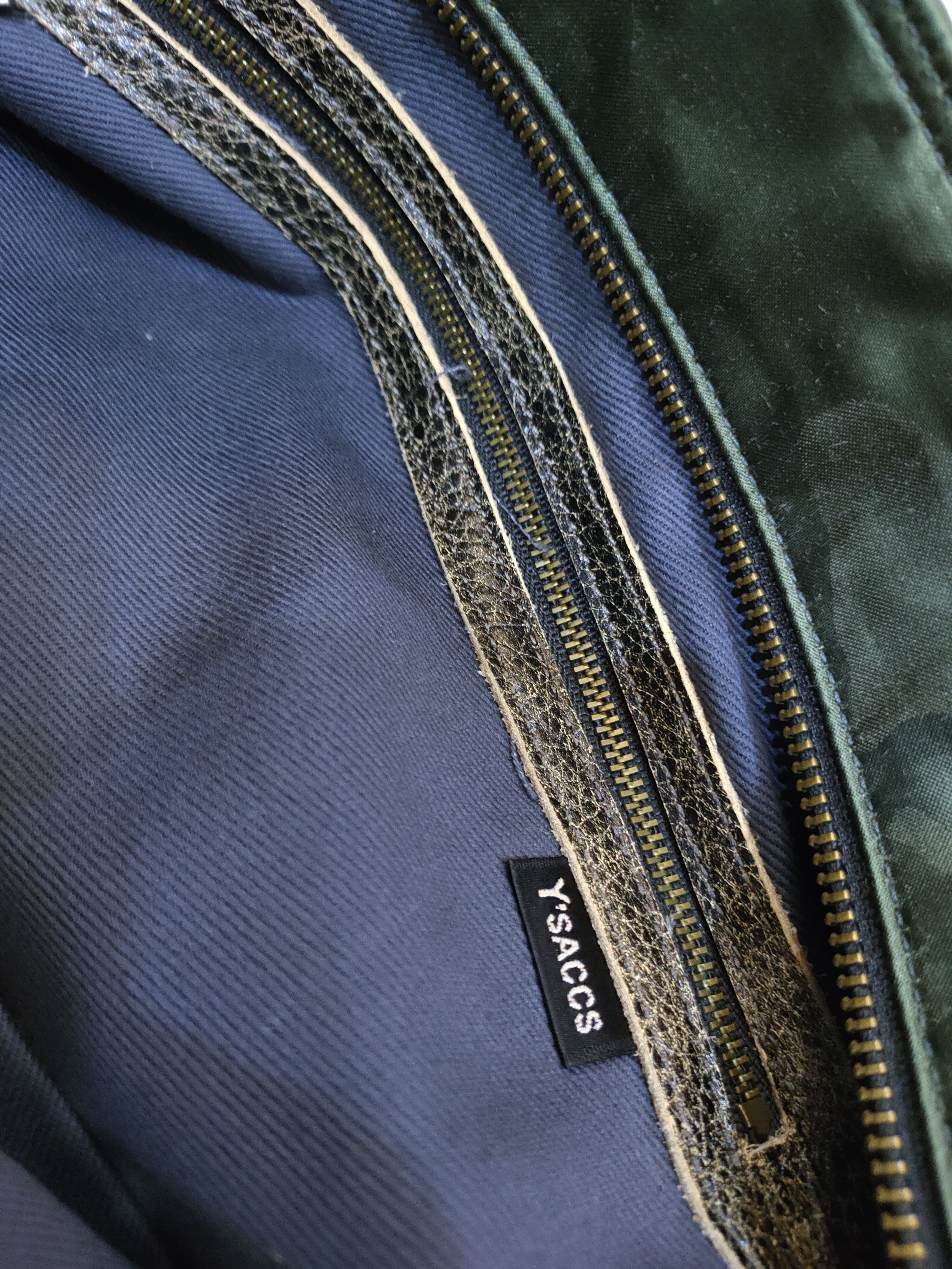 Yohji Yamamoto Y'SACCS YOHJI YAMAMOTO CAMO RAYON TOTE BAG Size ONE SIZE - 4 Thumbnail