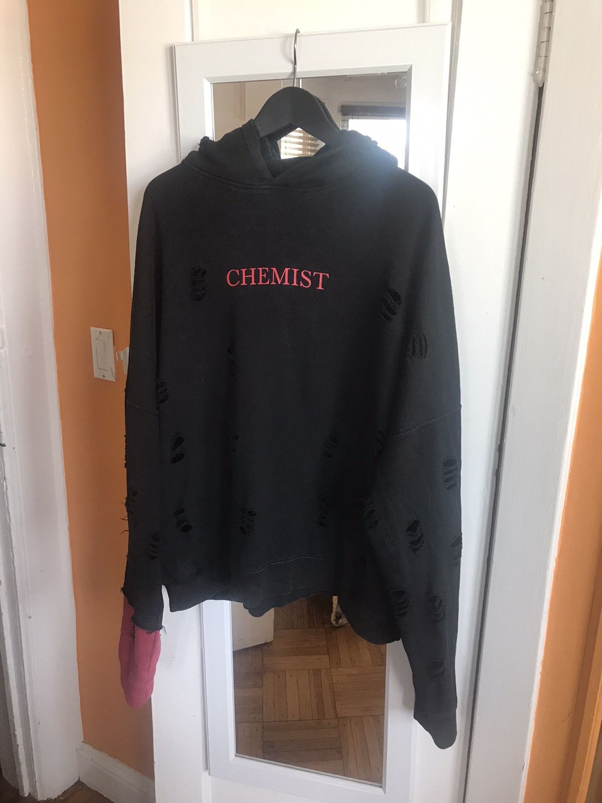 C2h4 C2H4 Distressed Chemist Hoodie Grailed