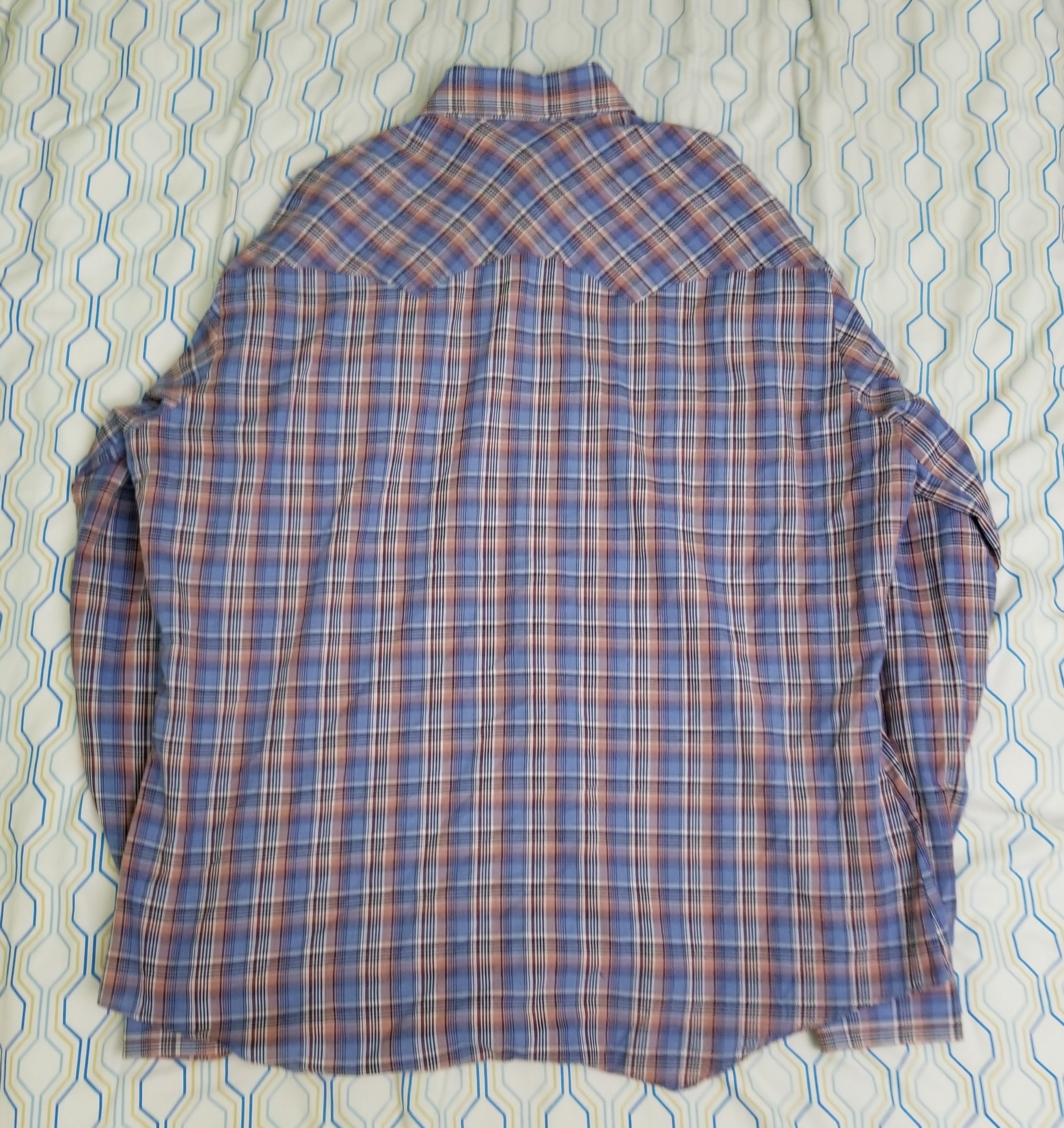 Vintage Vintage 80s 90s Levi's Pearl Snap Button Up Flannel Shirt Size US XL / EU 56 / 4 - 5 Thumbnail