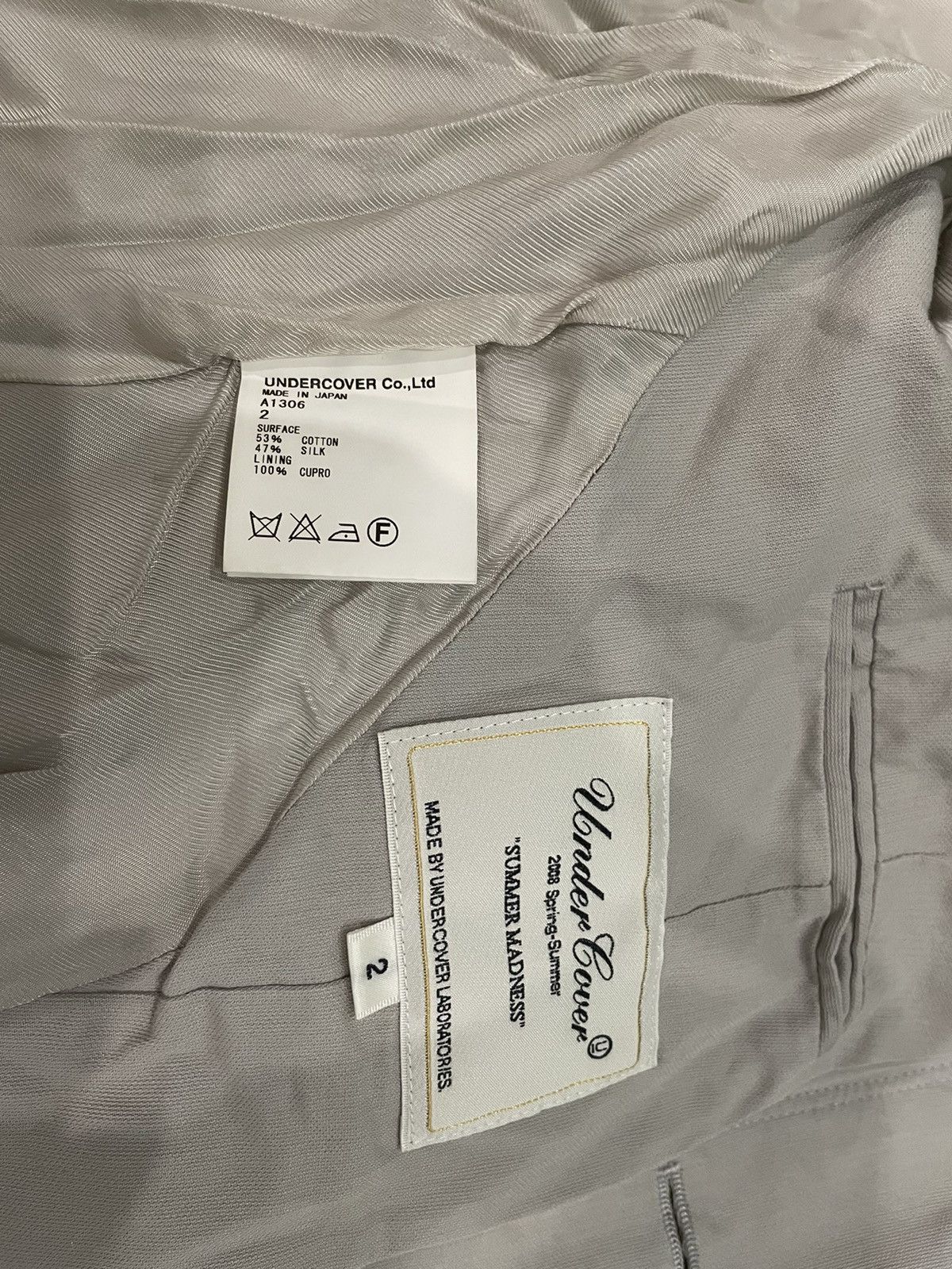 Jun Takahashi × Undercover Undercover SS08 "Summer Madness" Trench Jacket Over Coat Size M / US 6-8 / IT 42-44 - 5 Thumbnail