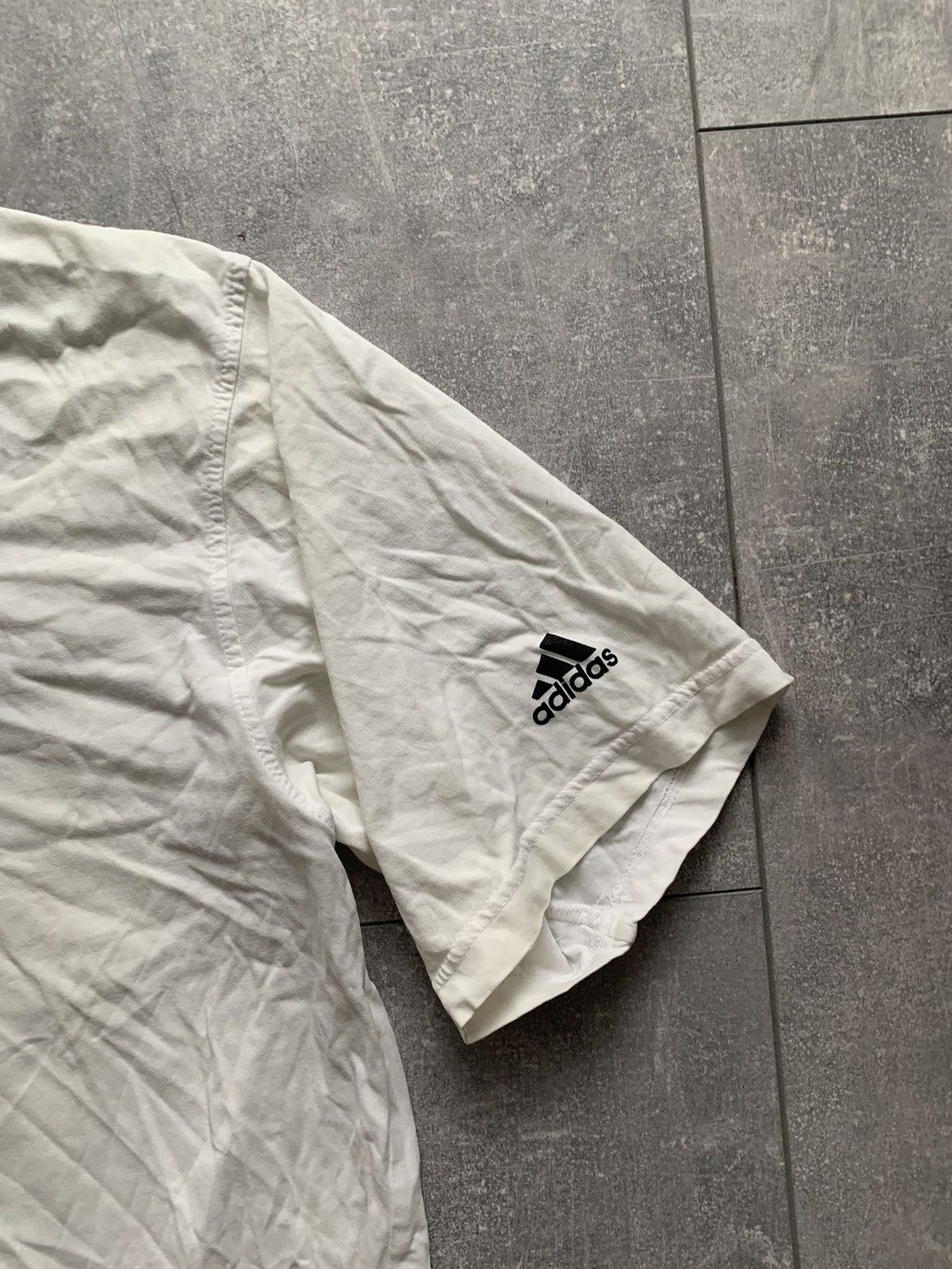 Adidas × David Beckham × Vintage Vintage Adidas Real Madrid beckham big logo tee Size US XL / EU 56 / 4 - 5 Thumbnail