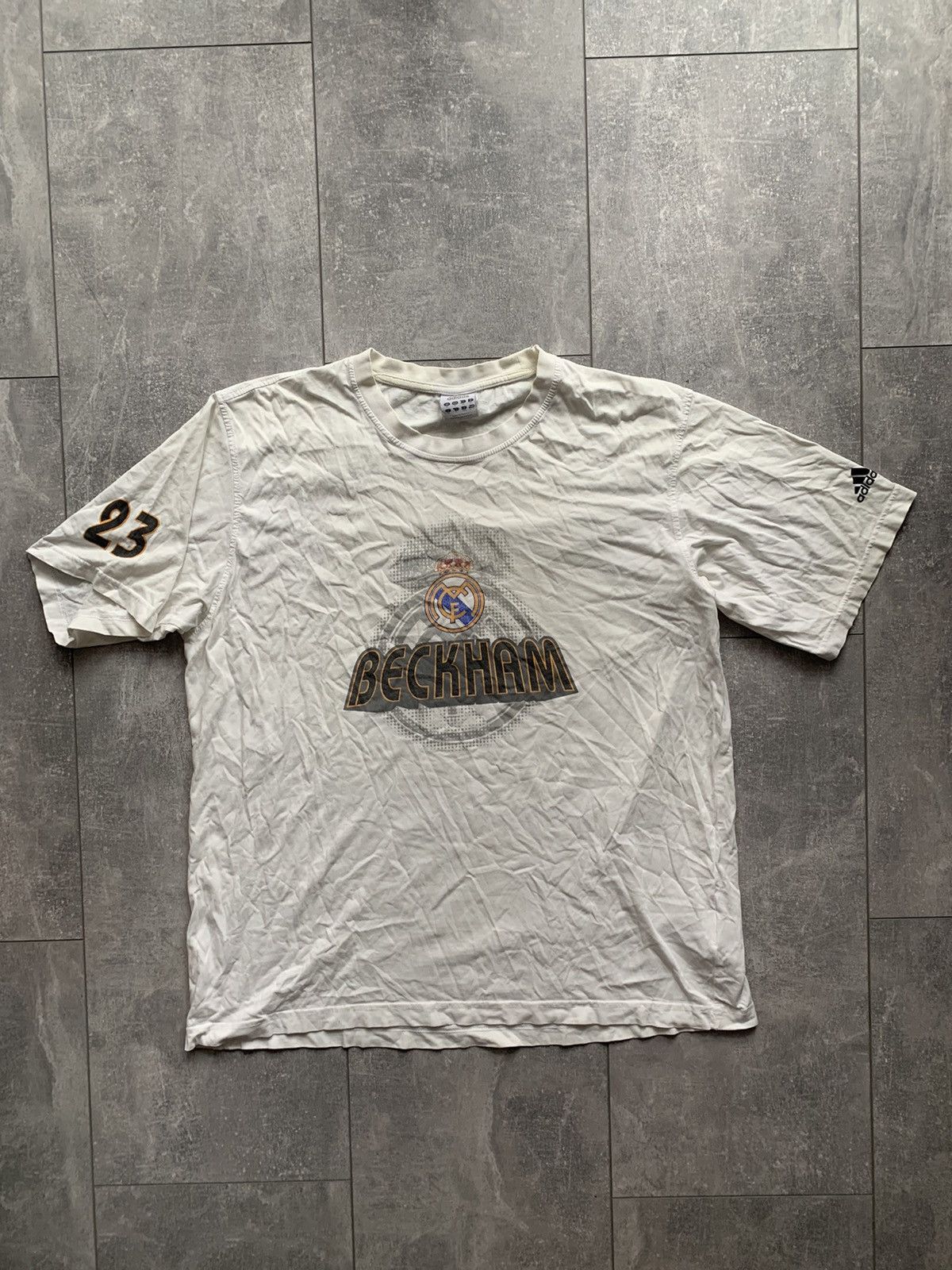 Adidas Vintage Adidas David Beckham T Shirt Size M | Grailed