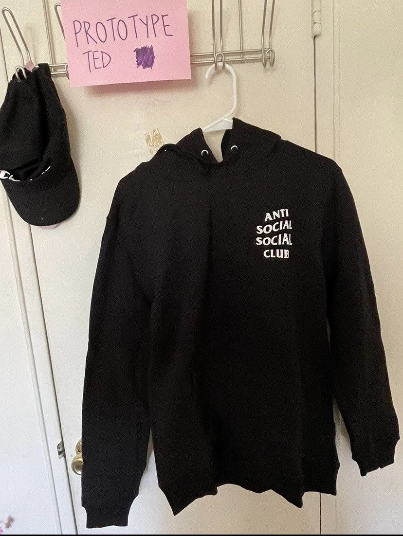Anti Social Social Club Anti social social club kkoch hoodie black ...