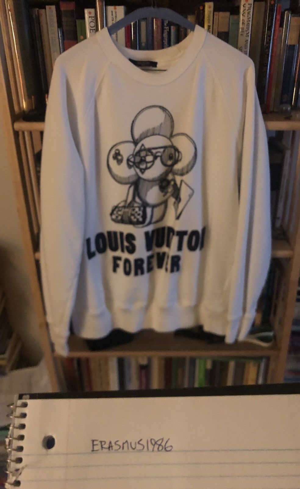 Louis Vuitton 2018 Vivienne Forever Sweatshirt - White Sweatshirts &  Hoodies, Clothing - LOU323967