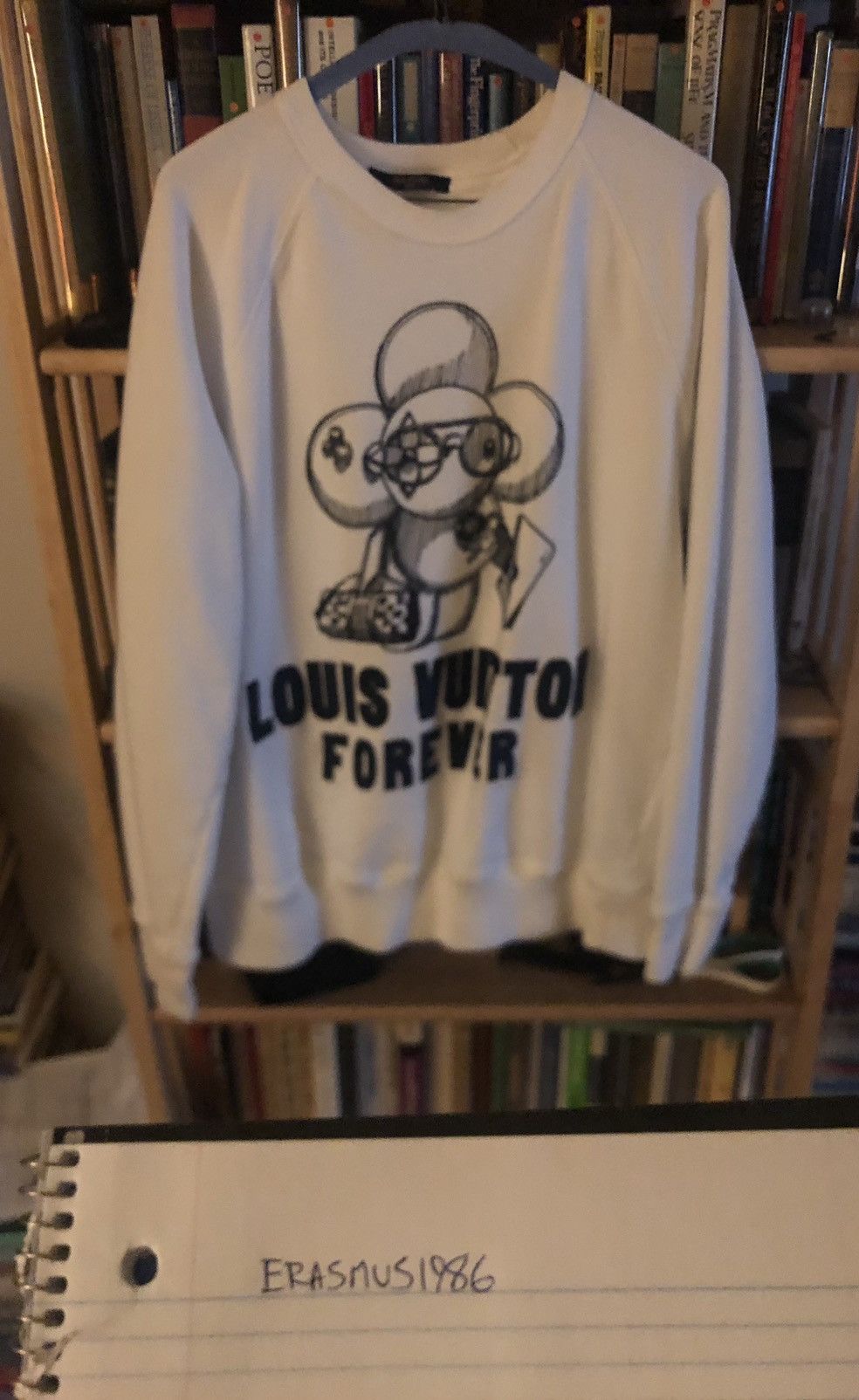 Louis Vuitton 2018 Vivienne Forever Sweatshirt - White Sweatshirts