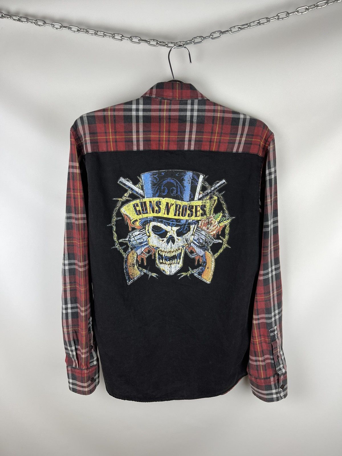 Band Tees × Flannel × Guns N Roses Zara Guns n Roses 2017 flannel big ...