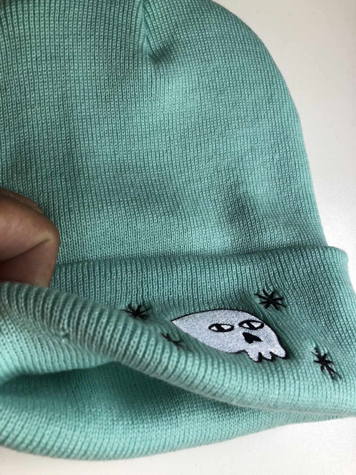 A.LAB NEW Small Defect Beanie GREEN Size ONE SIZE - 2 Thumbnail