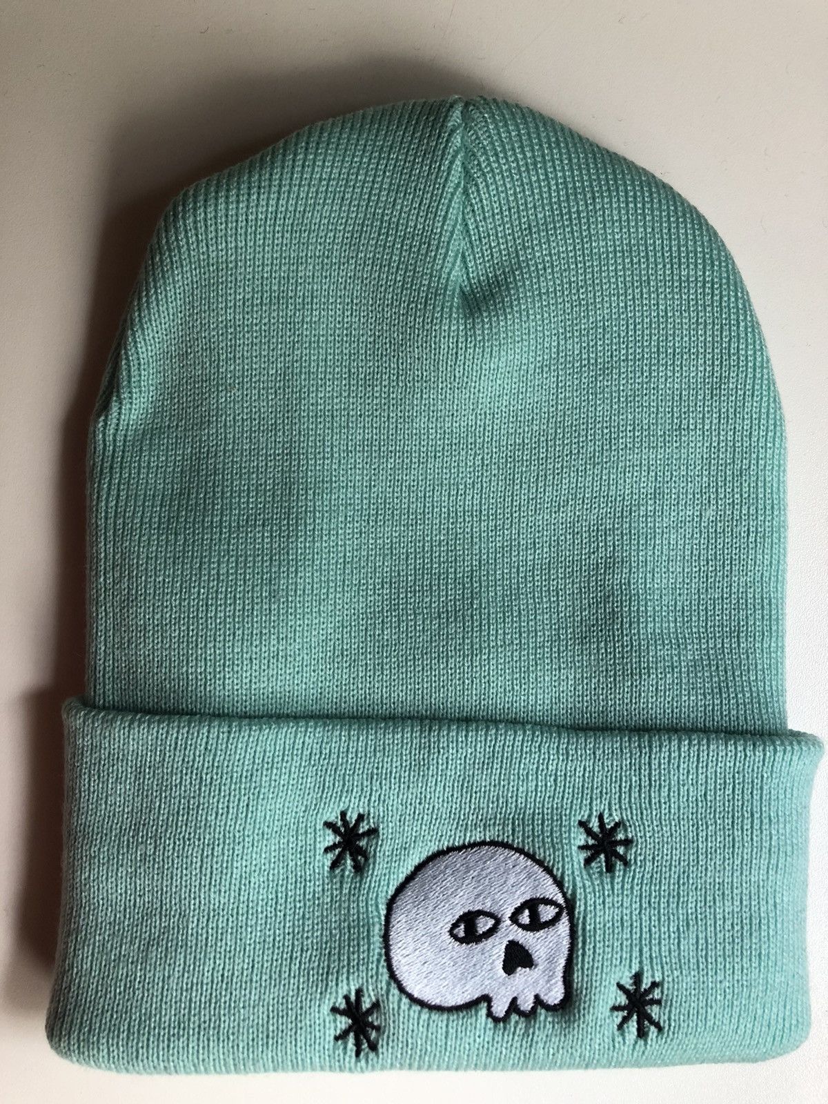 A.LAB NEW Small Defect Beanie GREEN Size ONE SIZE - 1 Thumbnail