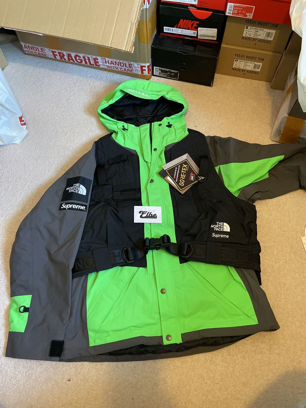 Supreme Supreme The North Face RTG Jacket + Vest Green SS20