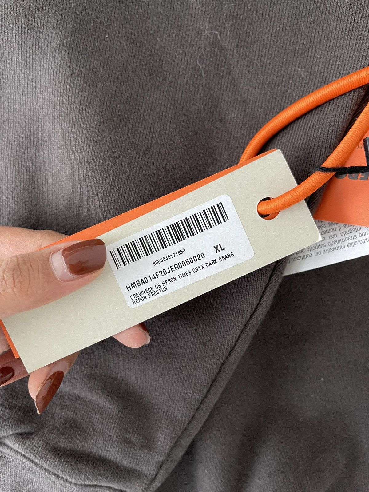 Heron Preston Crewneck Os heron times onyx dark orang heron Preston Size US XL / EU 56 / 4 - 5 Thumbnail