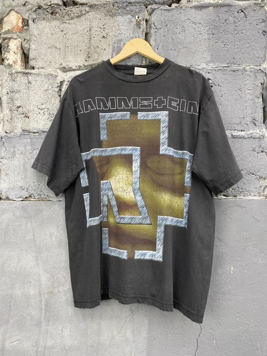 Vintage Vintage 90s Rammstein Mutter Metal Band Shirt R Logo XL | Grailed