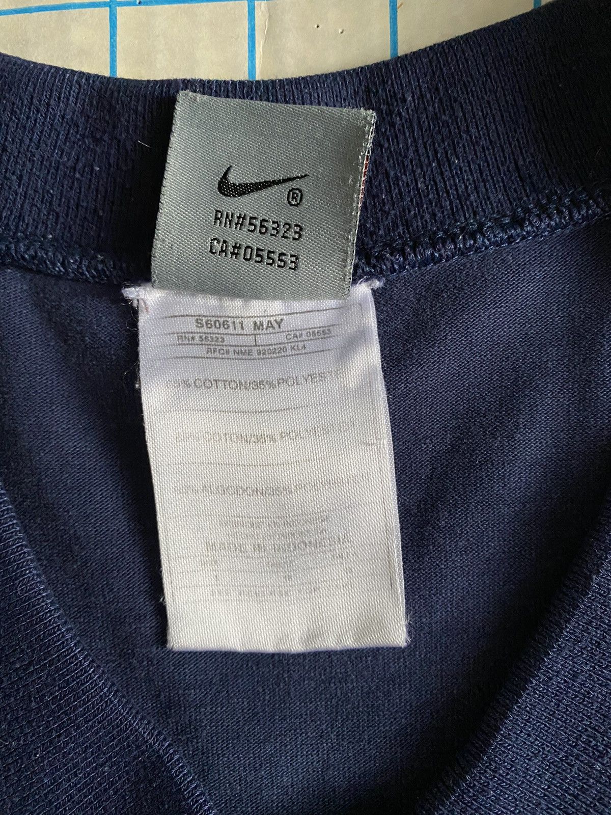 NCAA × Nike × Vintage Vintage Nike Michigan Wolverine Warm Up Shirt Size Large Size US L / EU 52-54 / 3 - 7 Thumbnail