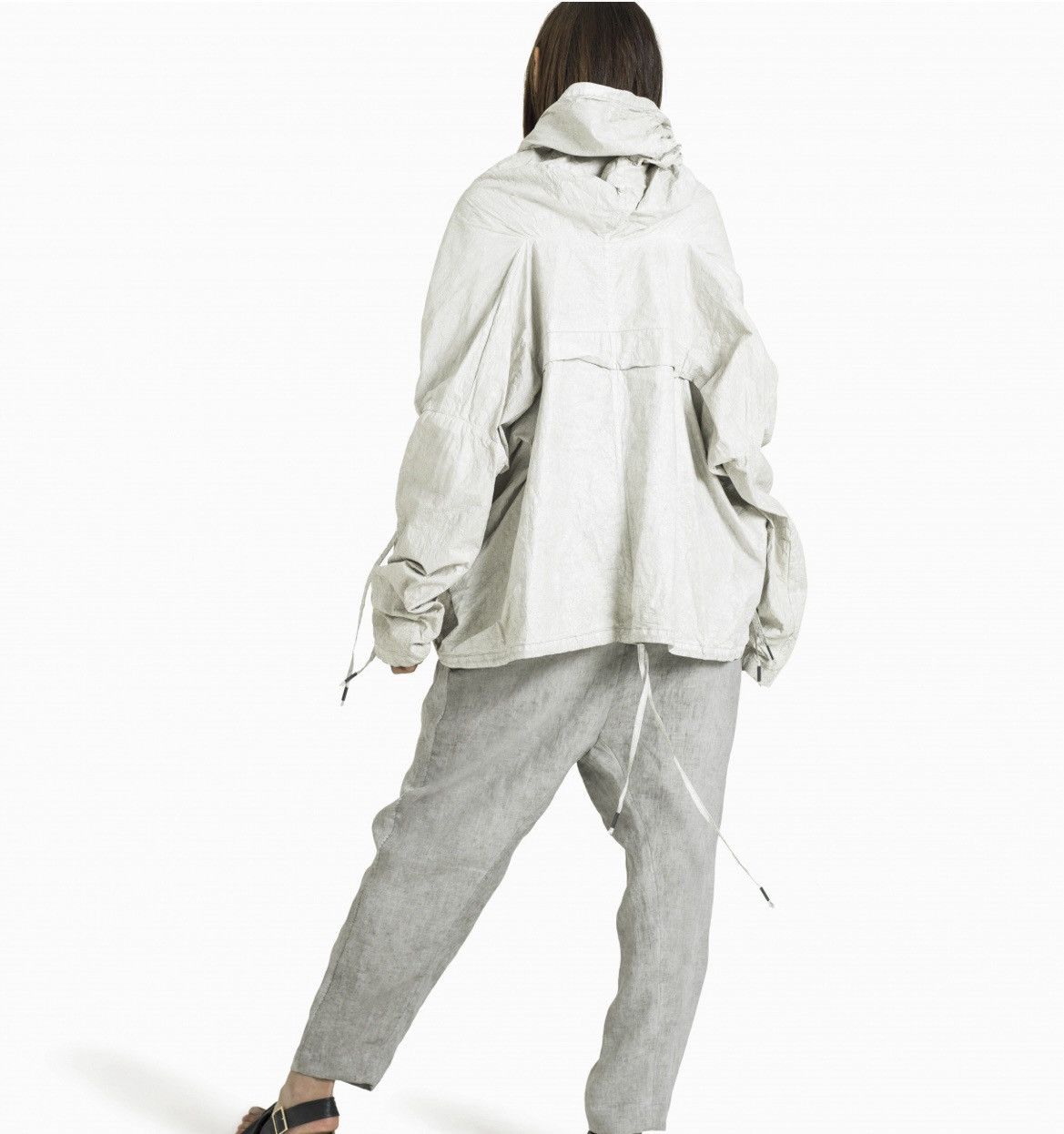 Masnada Masnada Avant Garde "Polietilene" Runway Drawstring Jacket Size US M / EU 48-50 / 2 - 8 Thumbnail