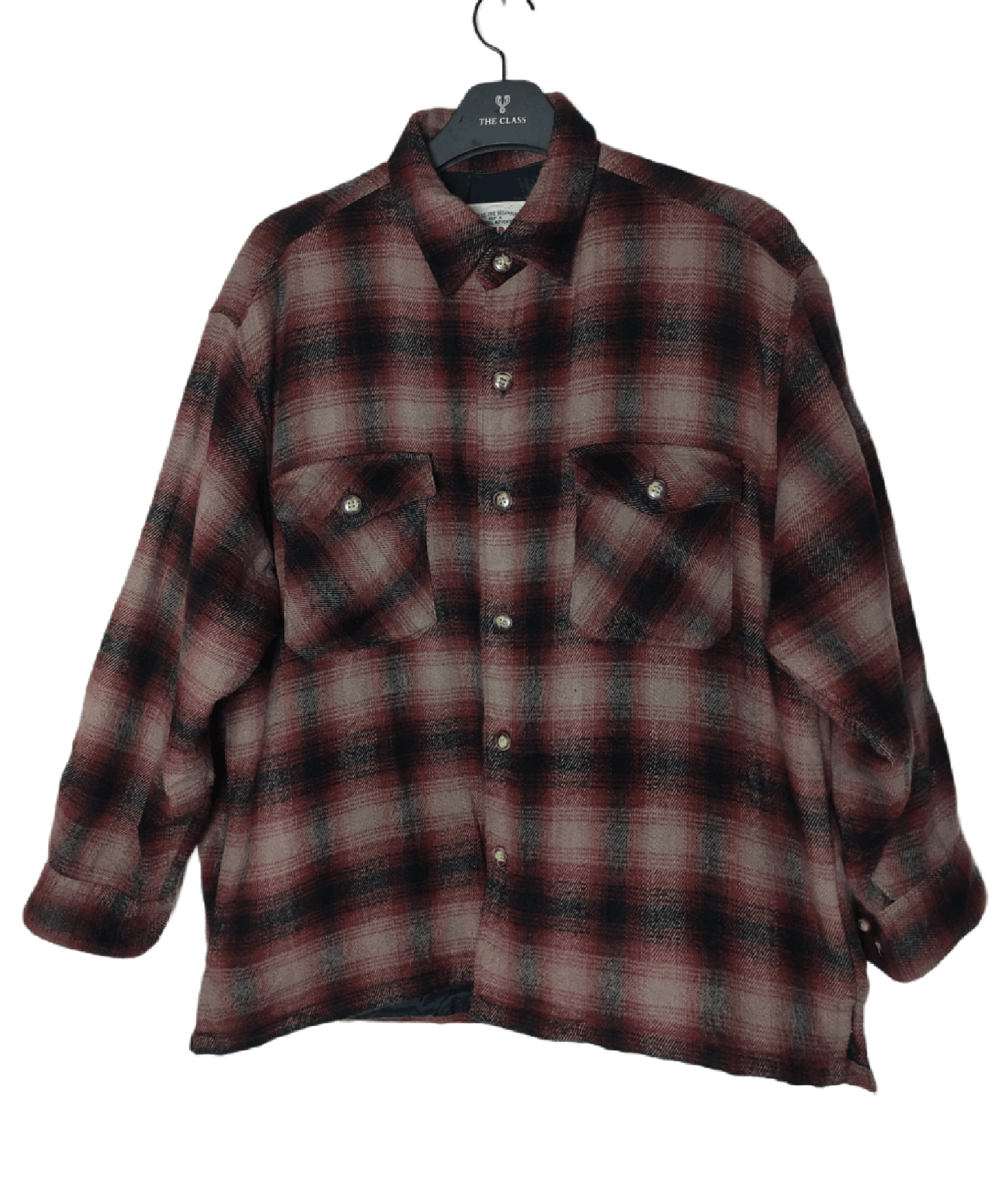 Vintage Mandoc Basic Quality U.S.A model flannel Jacket | Grailed